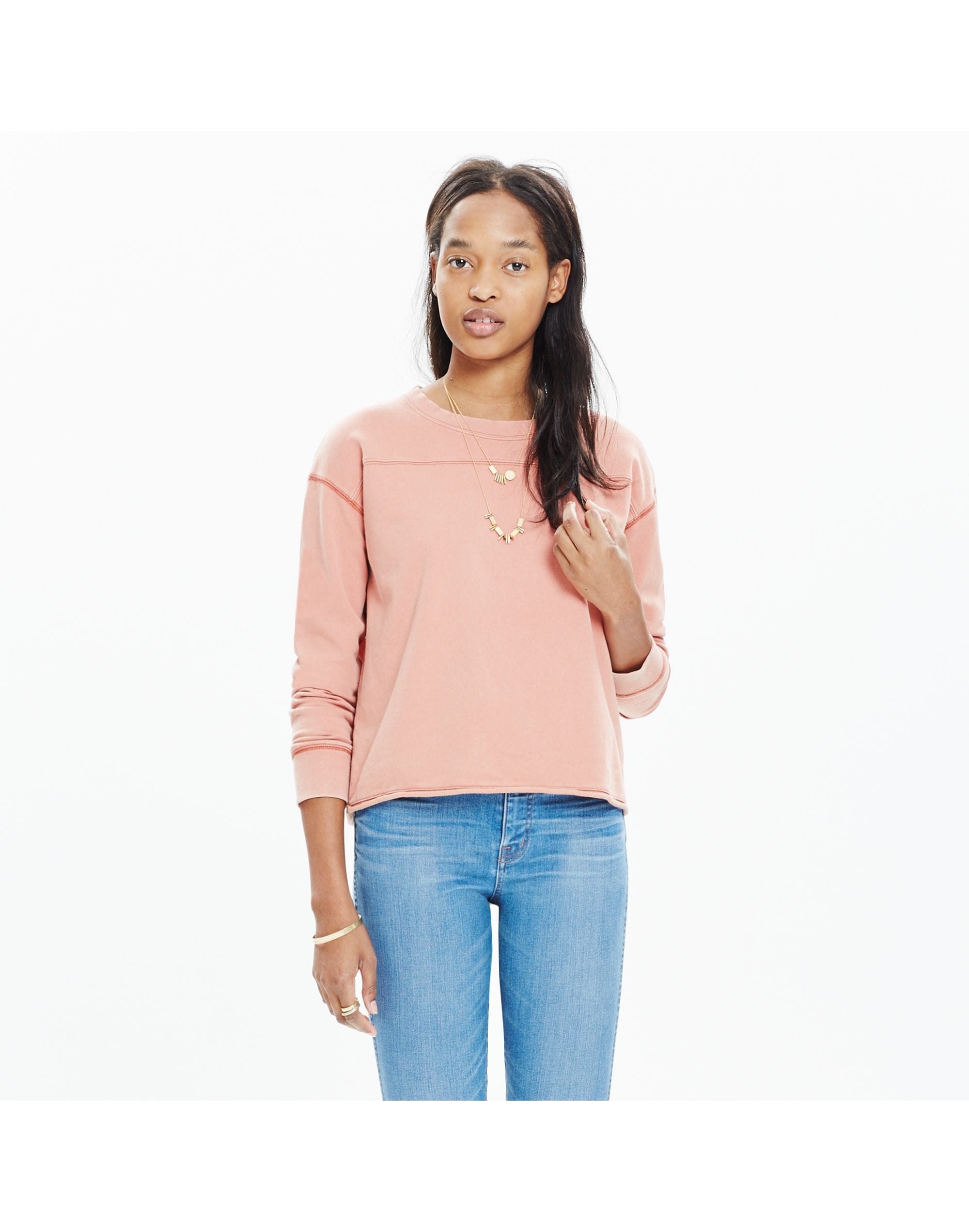 cutoff sweatshirt