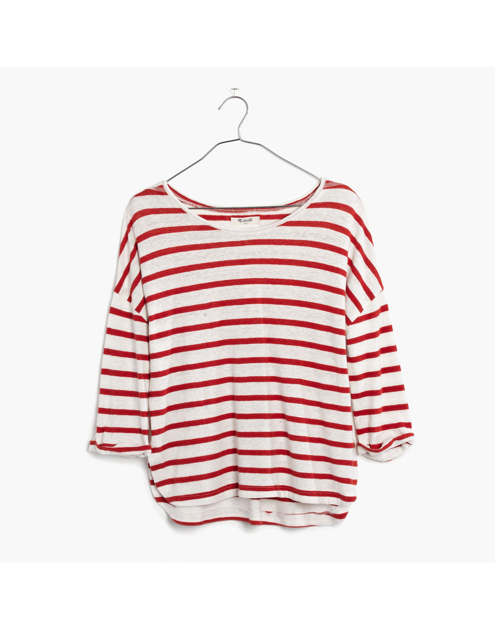 Audio Tee in Calabasa Stripe