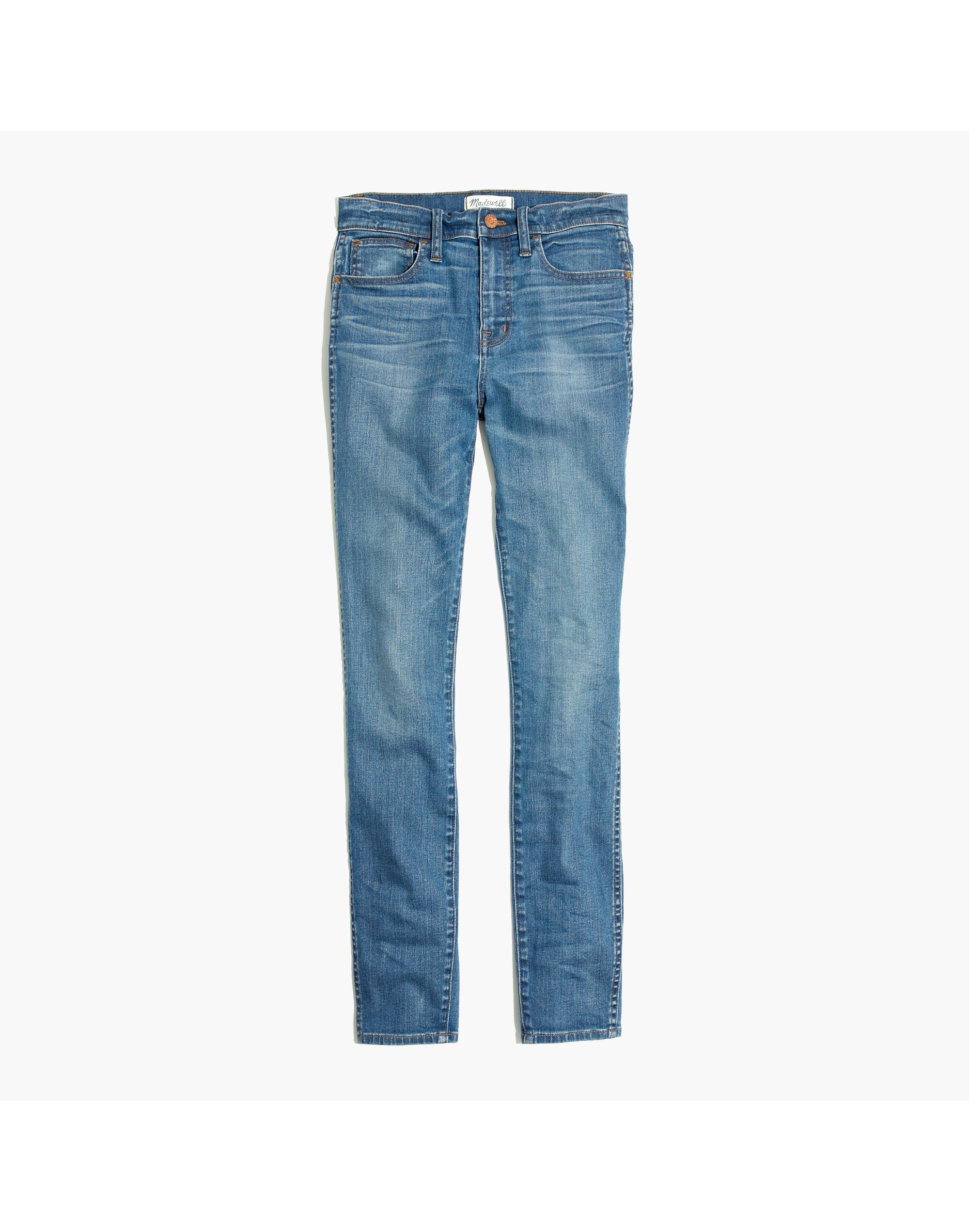10" High-Rise Skinny Jeans in Rosedale