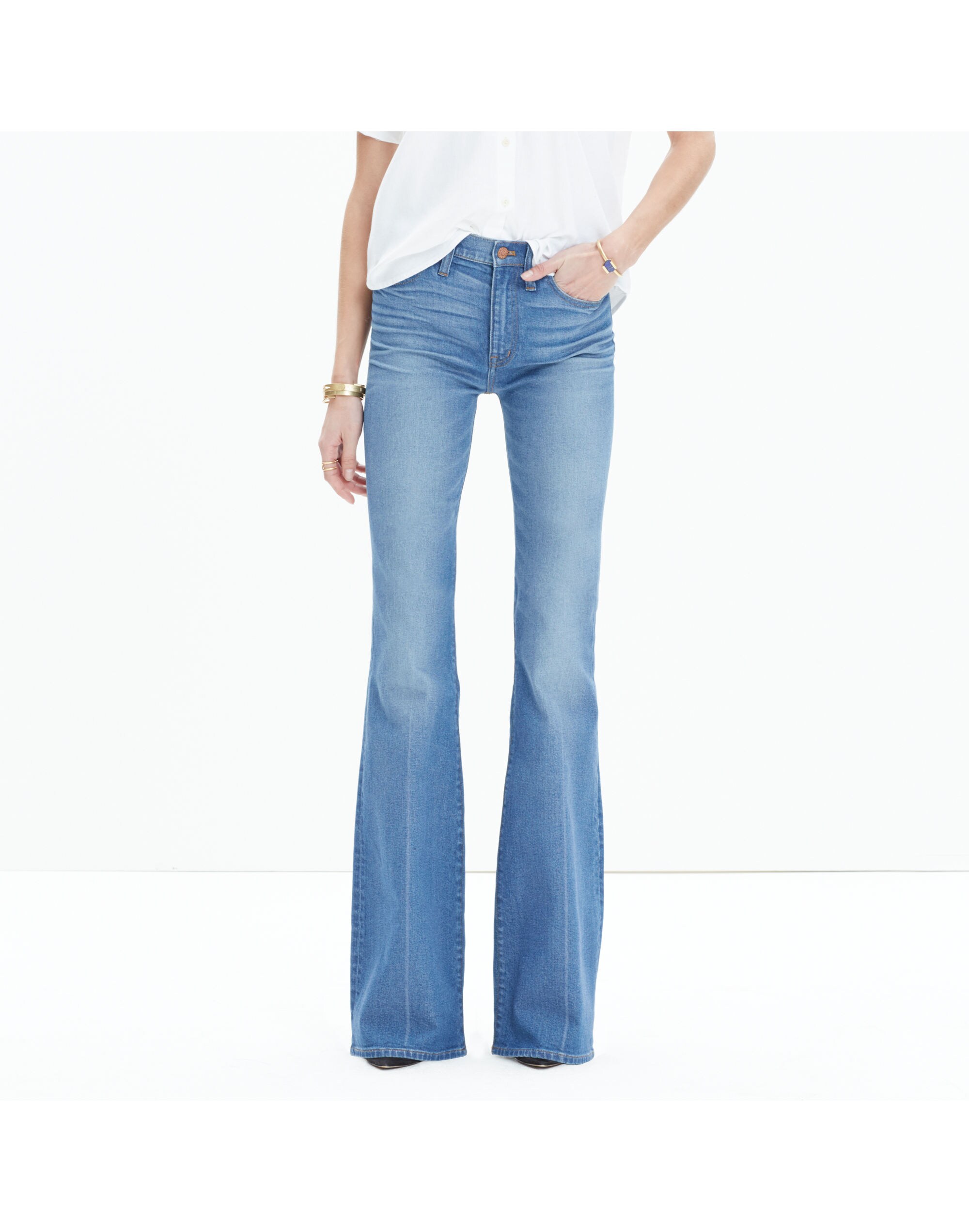 Flea Market Flare Jeans in Maribel Wash