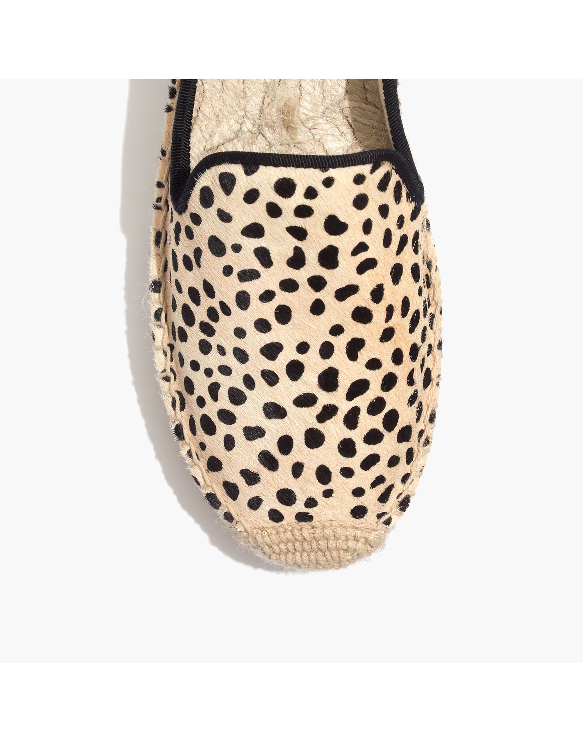 Soludos&reg; Platform Smoking Slippers in Calf Hair