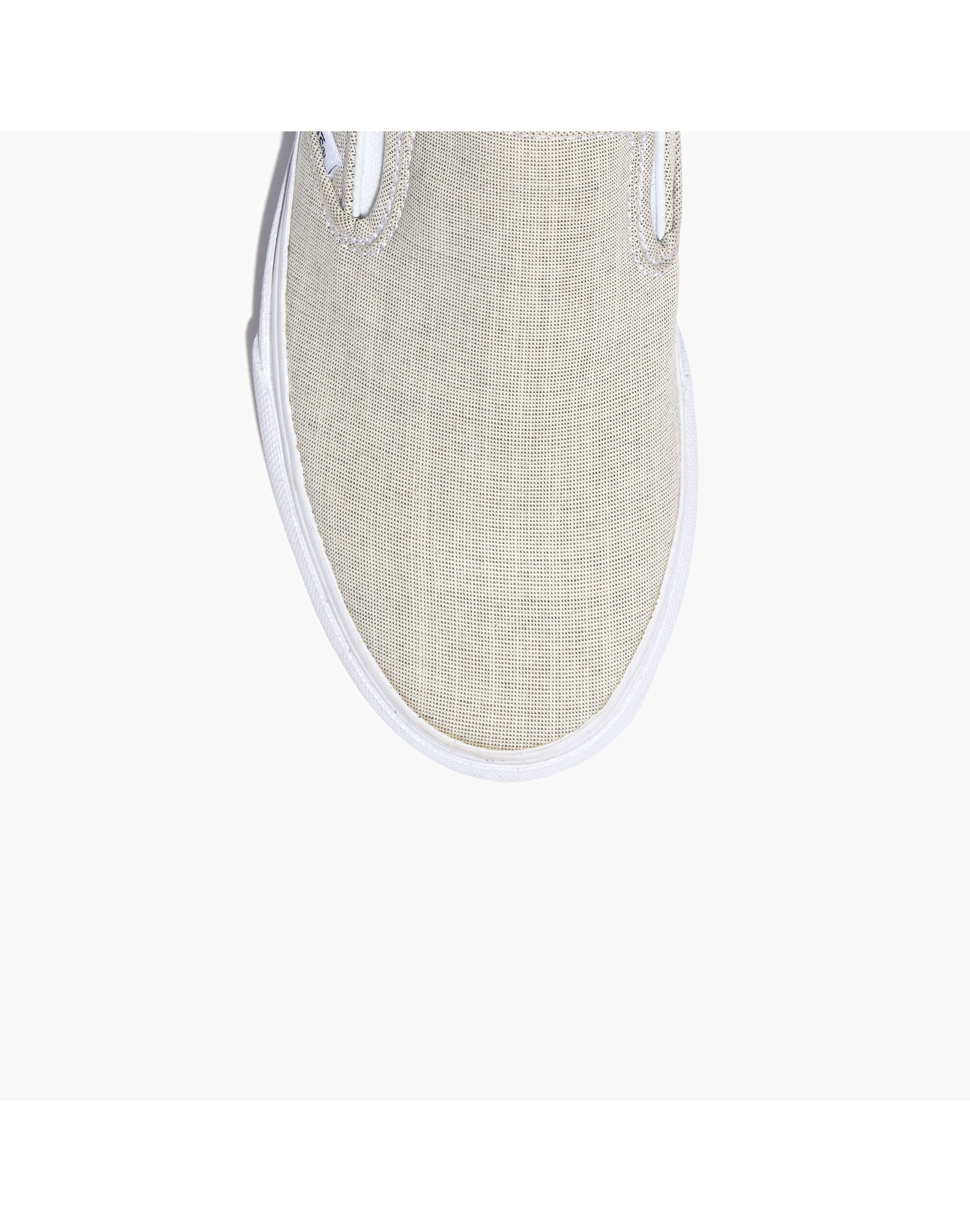 Vans&reg; Linen Slip-On Sneakers