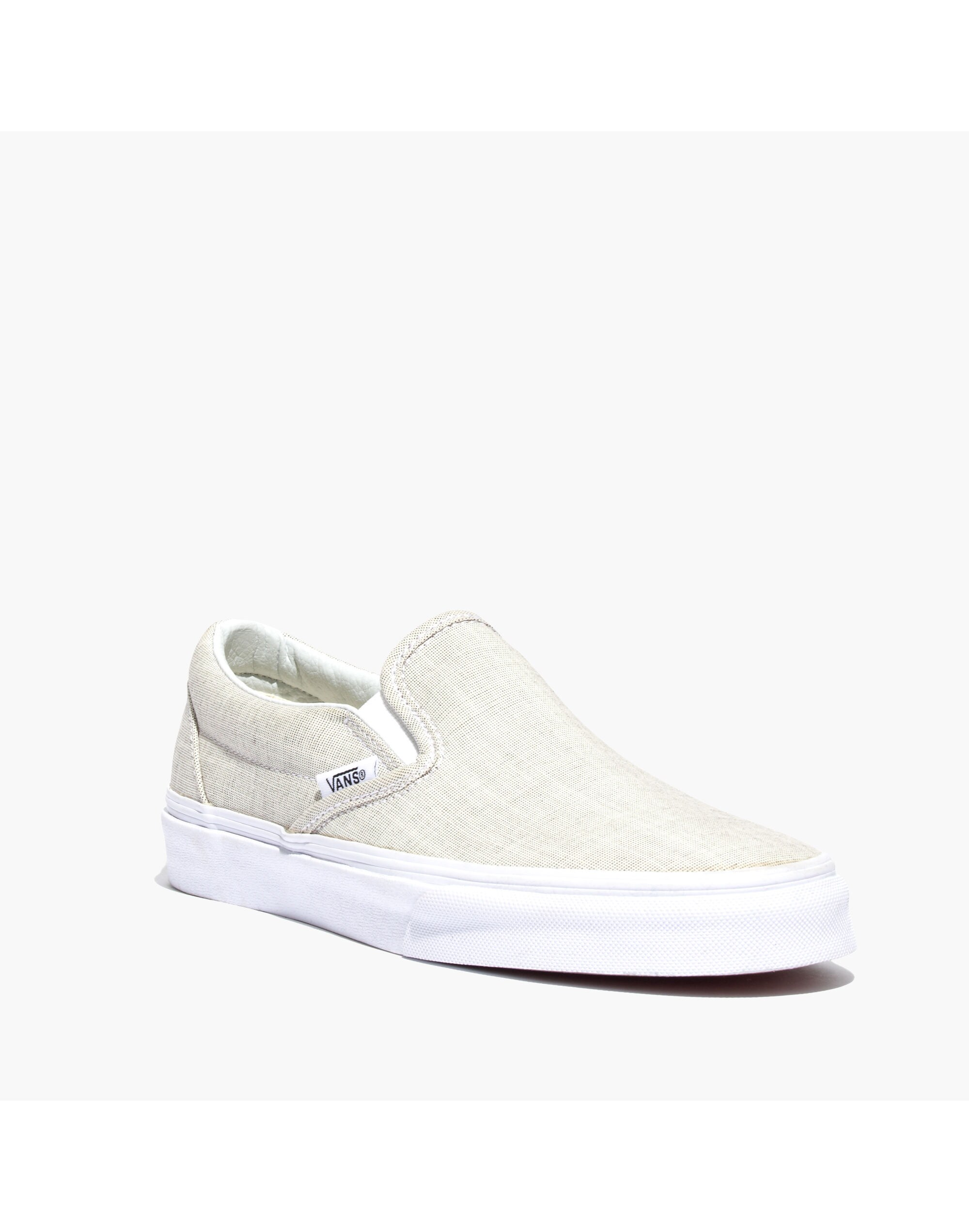 Vans&reg; Linen Slip-On Sneakers