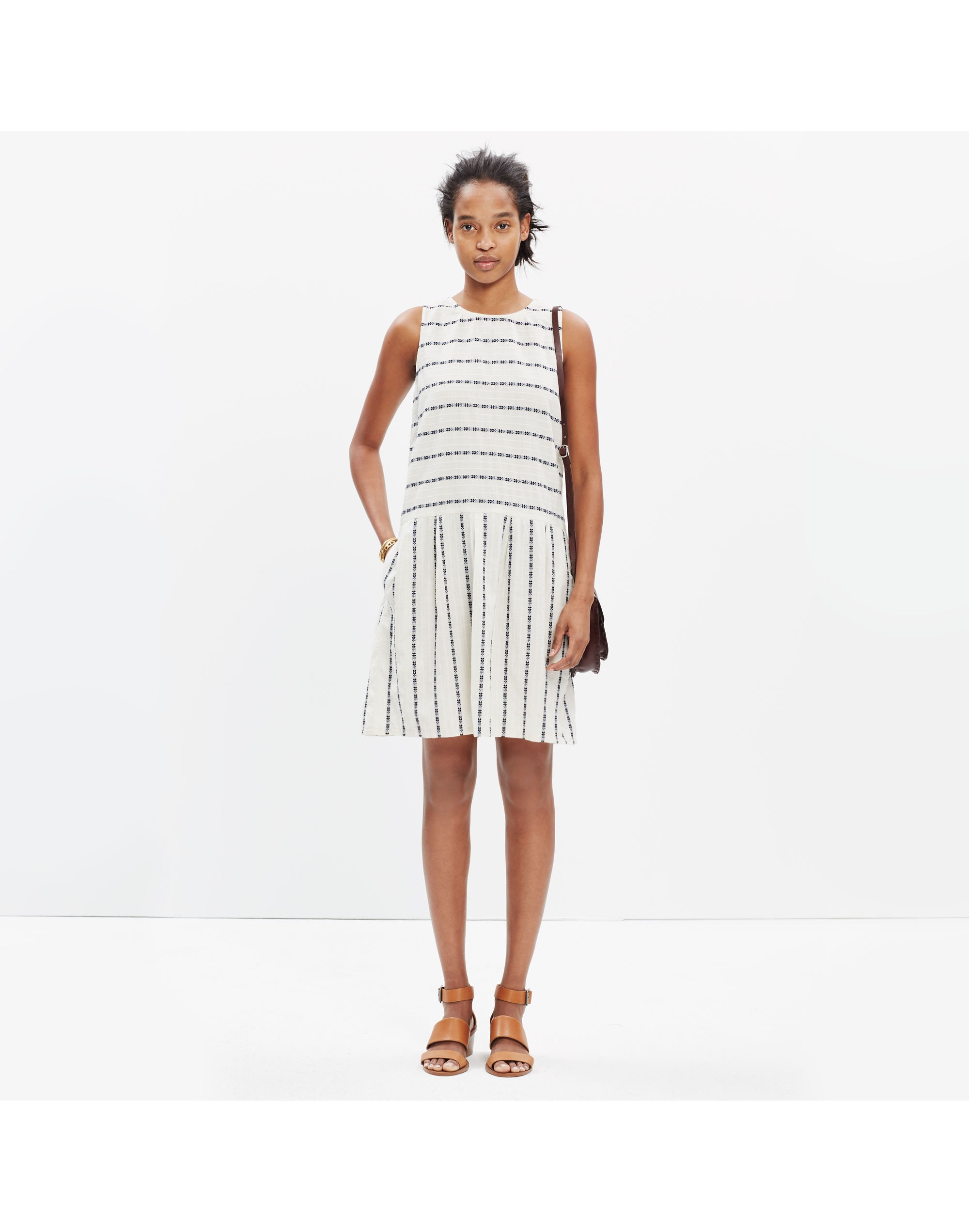 Ace&amp;Jig&trade; Sleeveless Dress in Rosette Print