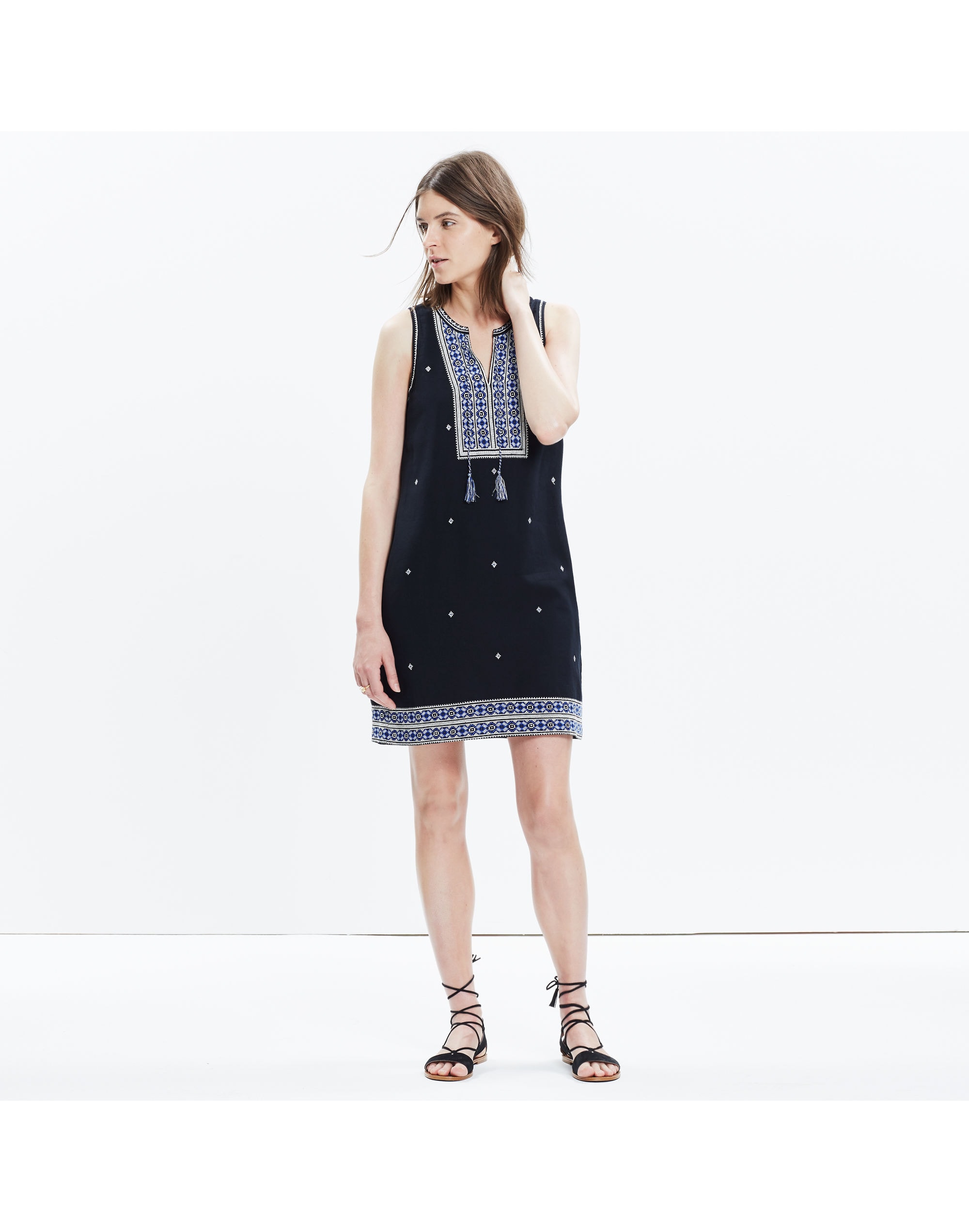 Embroidered Suncoast Dress