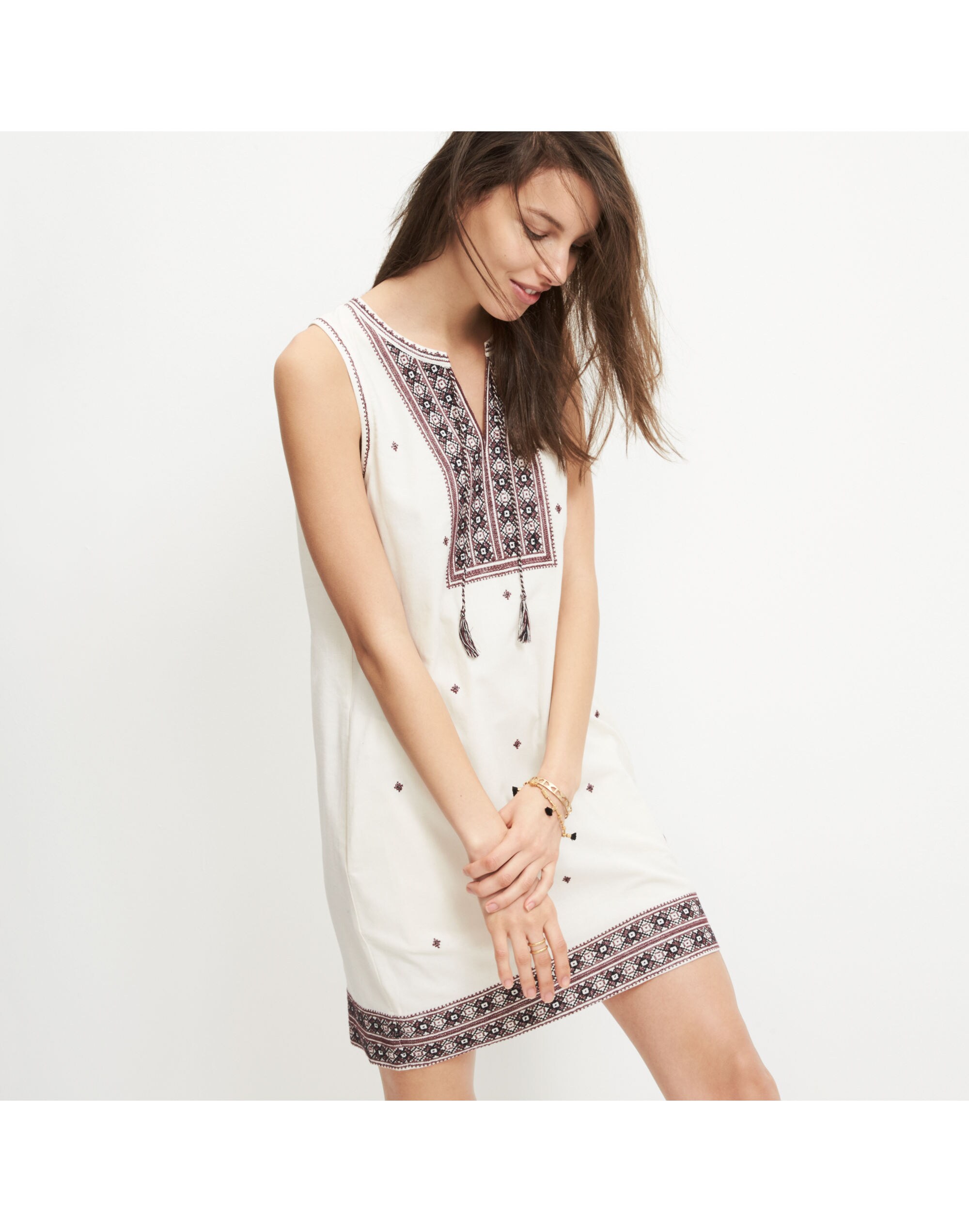 Embroidered Suncoast Dress