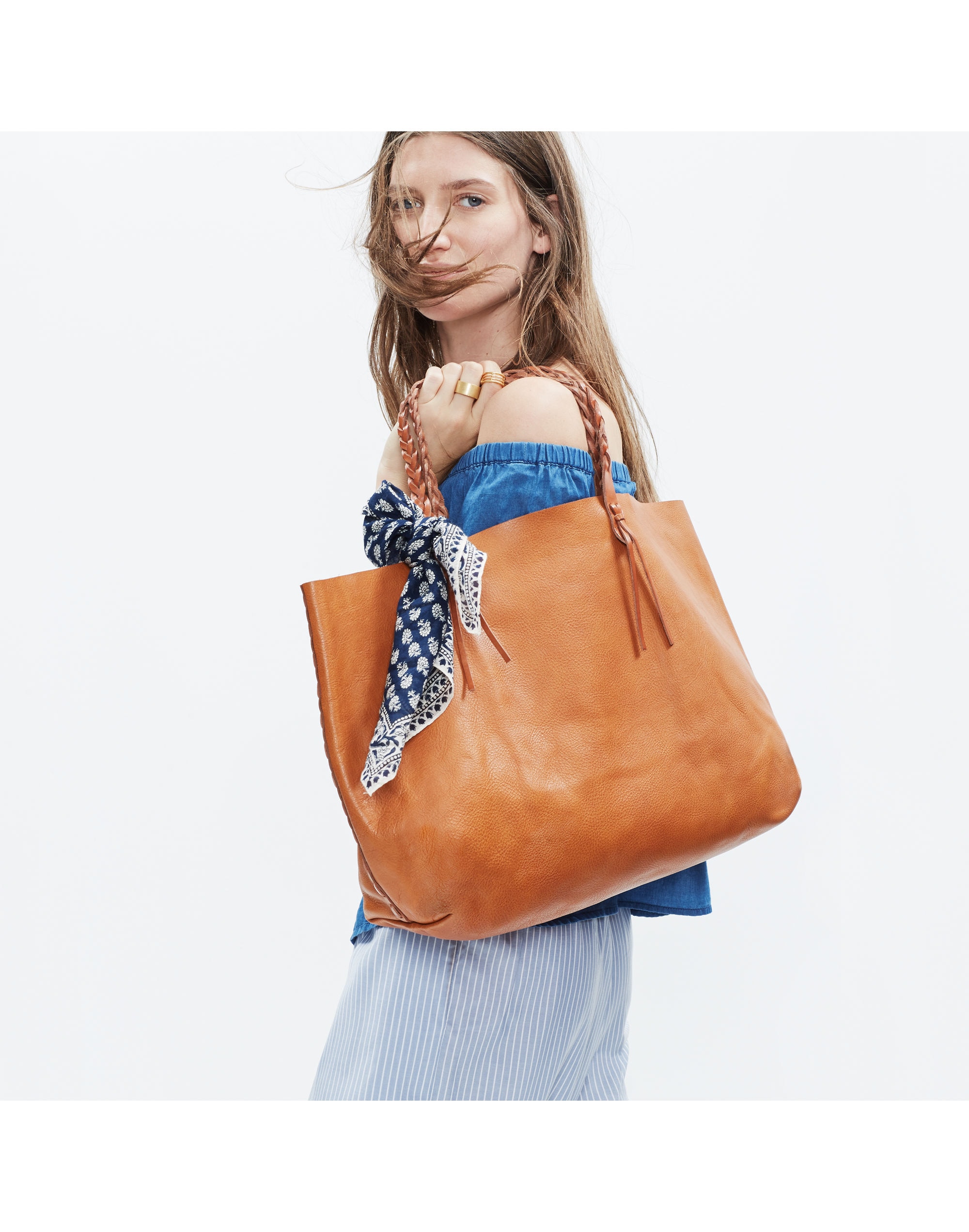 The East-West Transport Tote: Braided-Handle Edition