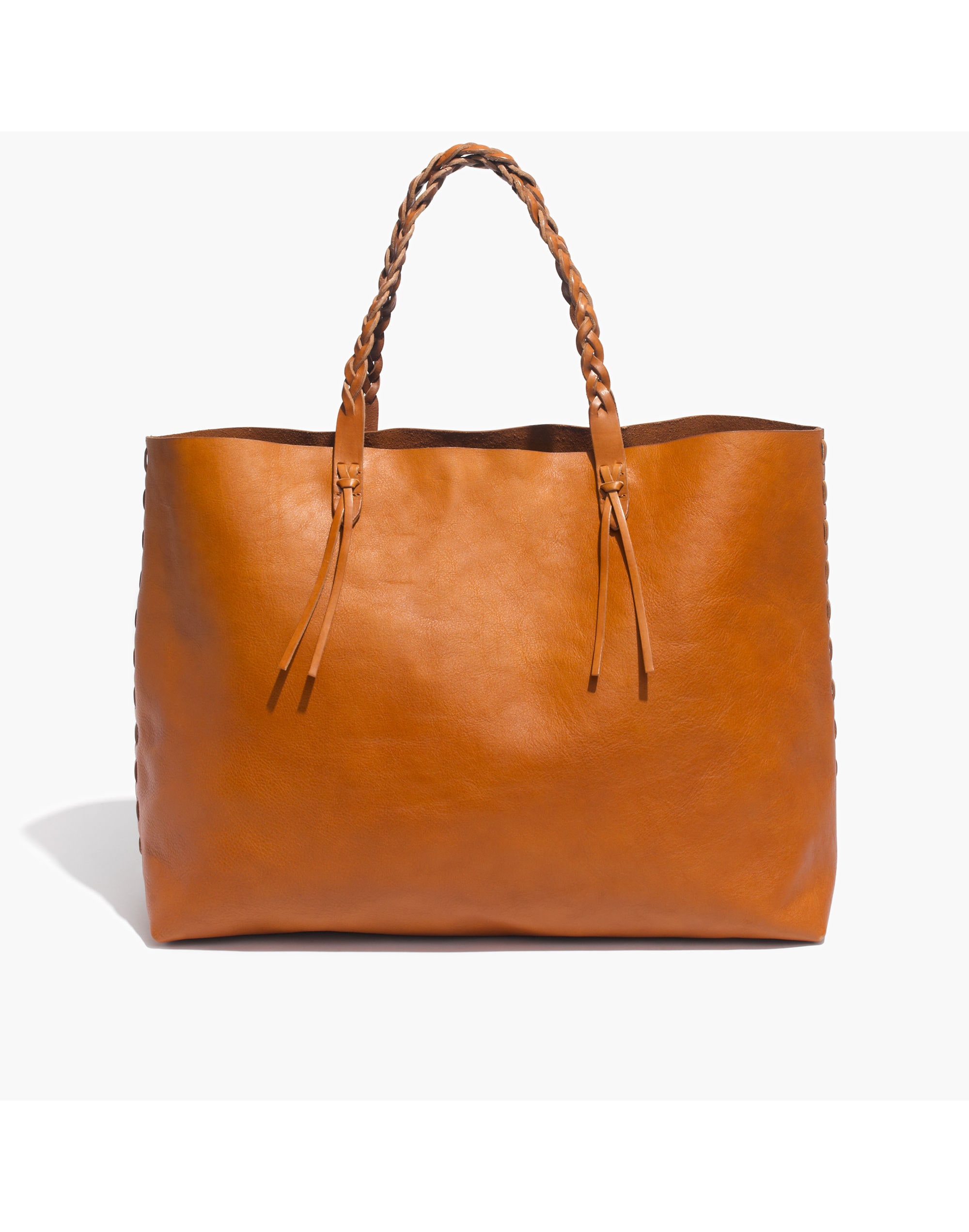 the east-west transport tote: braided-handle edition