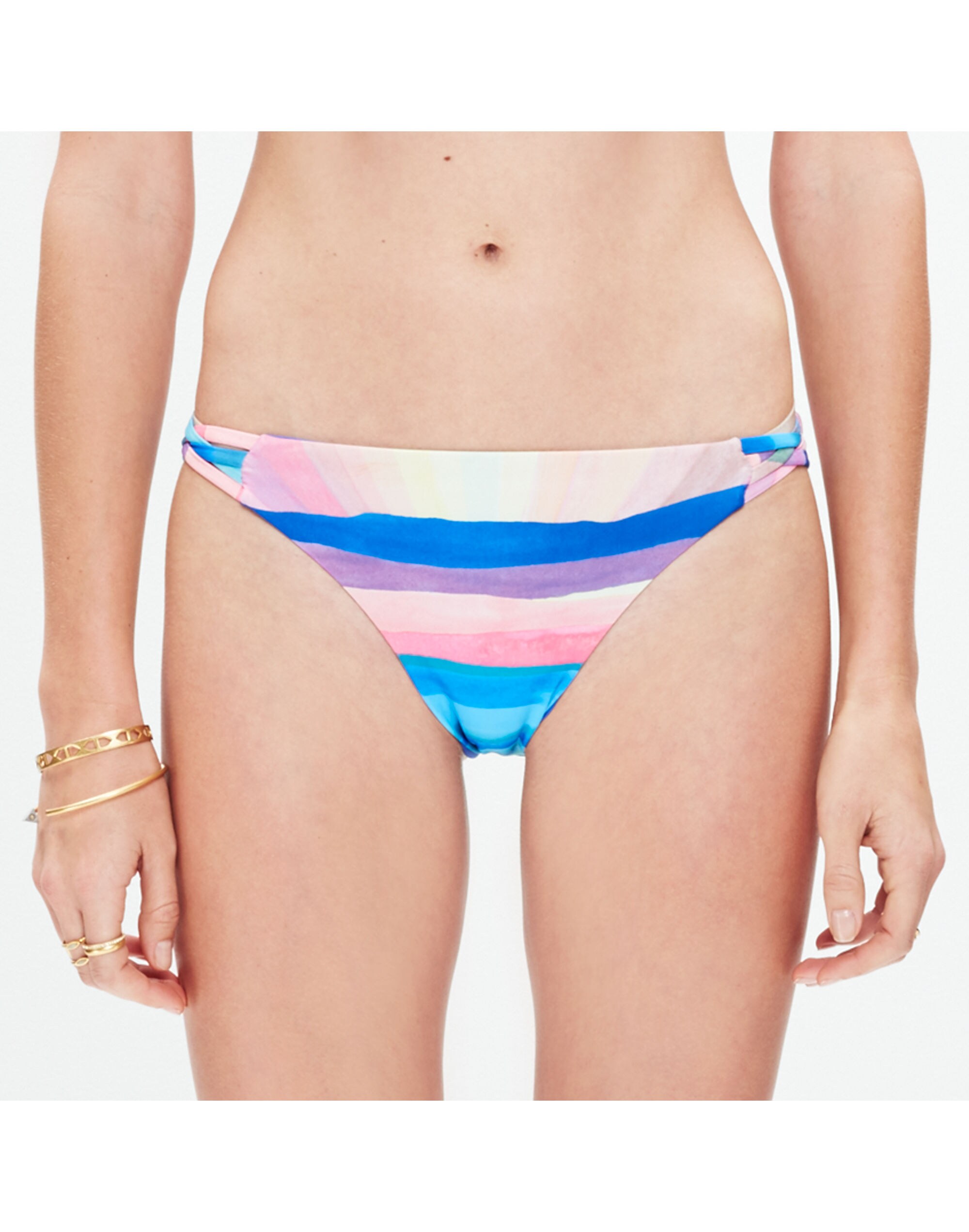 Mara Hoffman&reg; Basketweave Bikini Bottom in Landscape