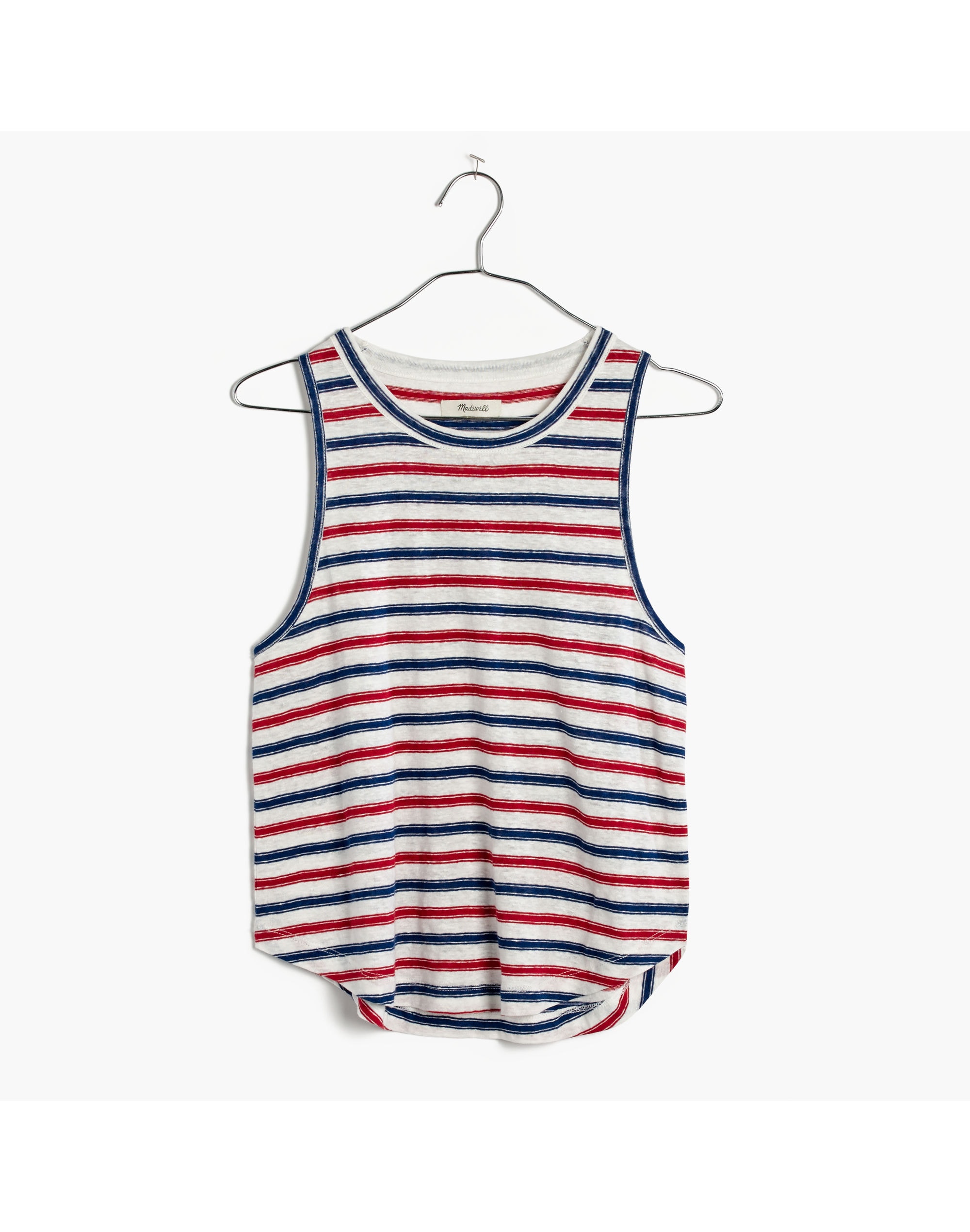 Linen Allegro Top in Bradbury Stripe