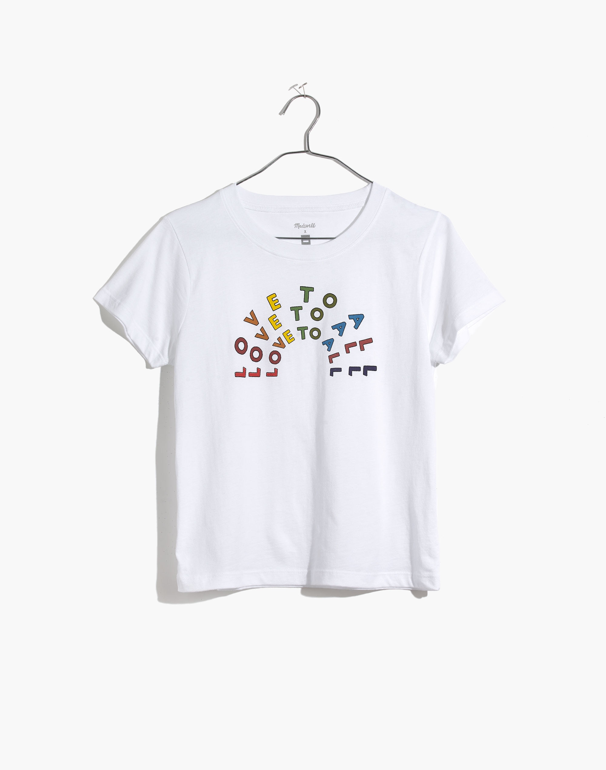 Madewell x Human Rights Campaign Love to All Pride Tee