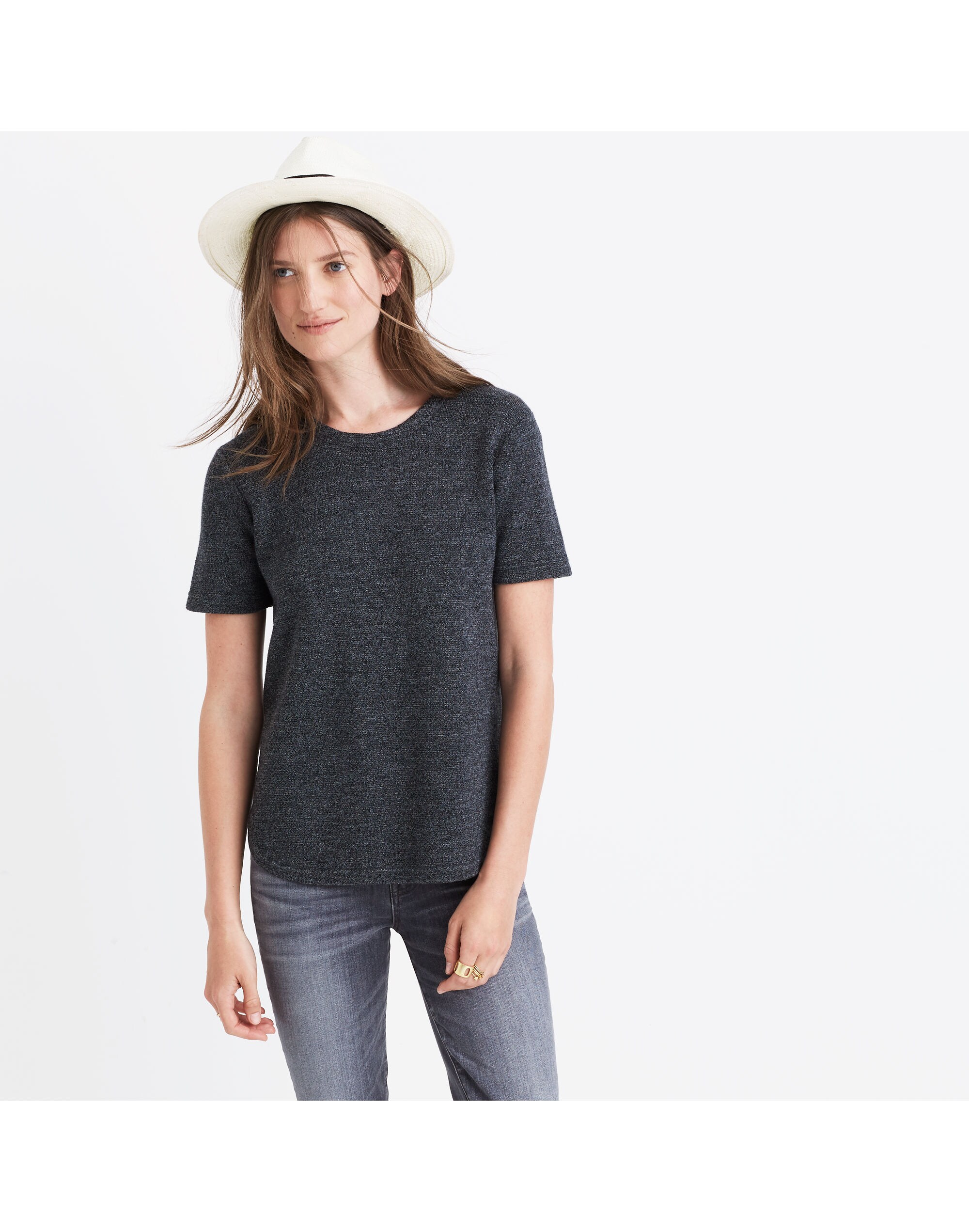 Structured Sweater Tee