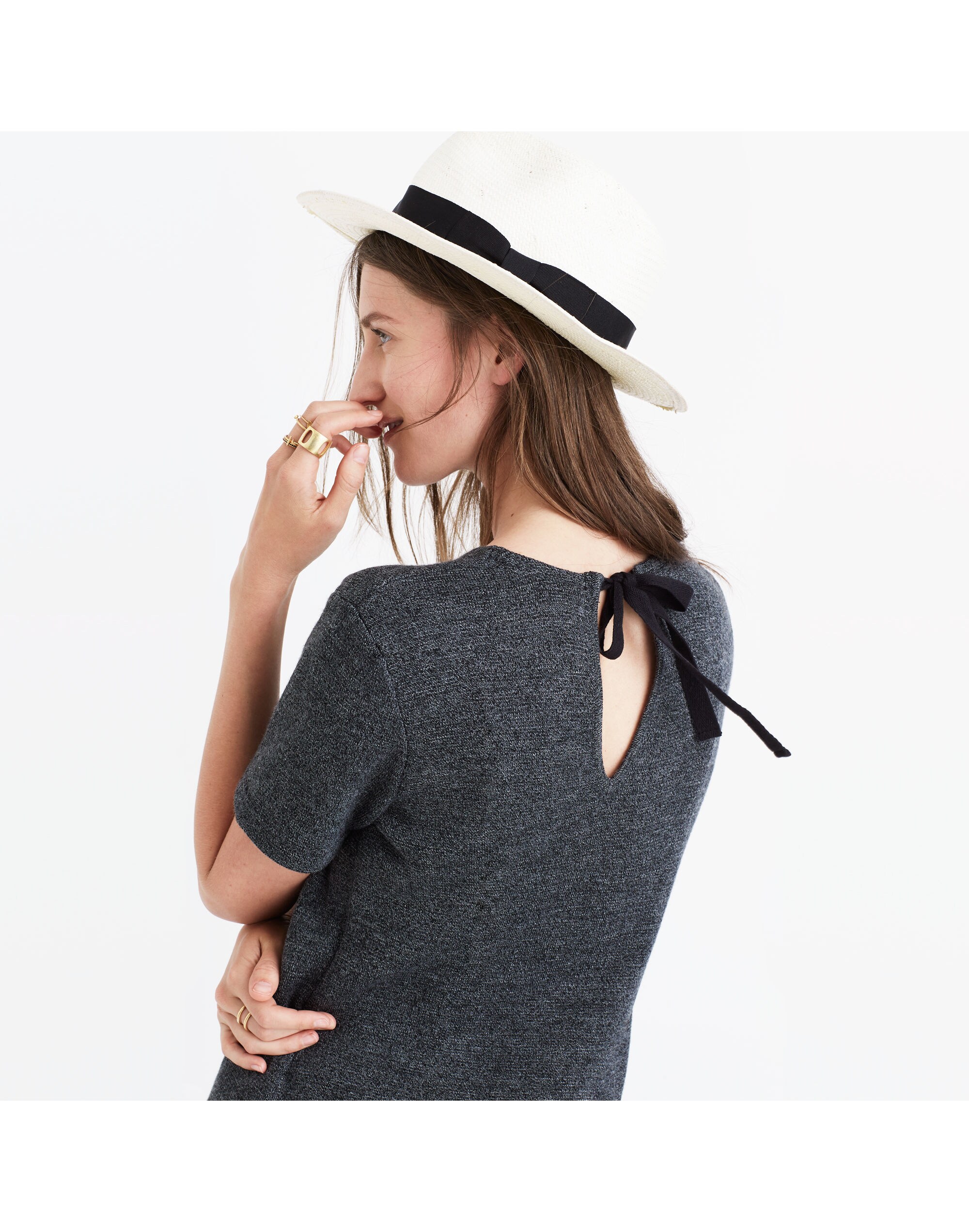 Structured Sweater Tee