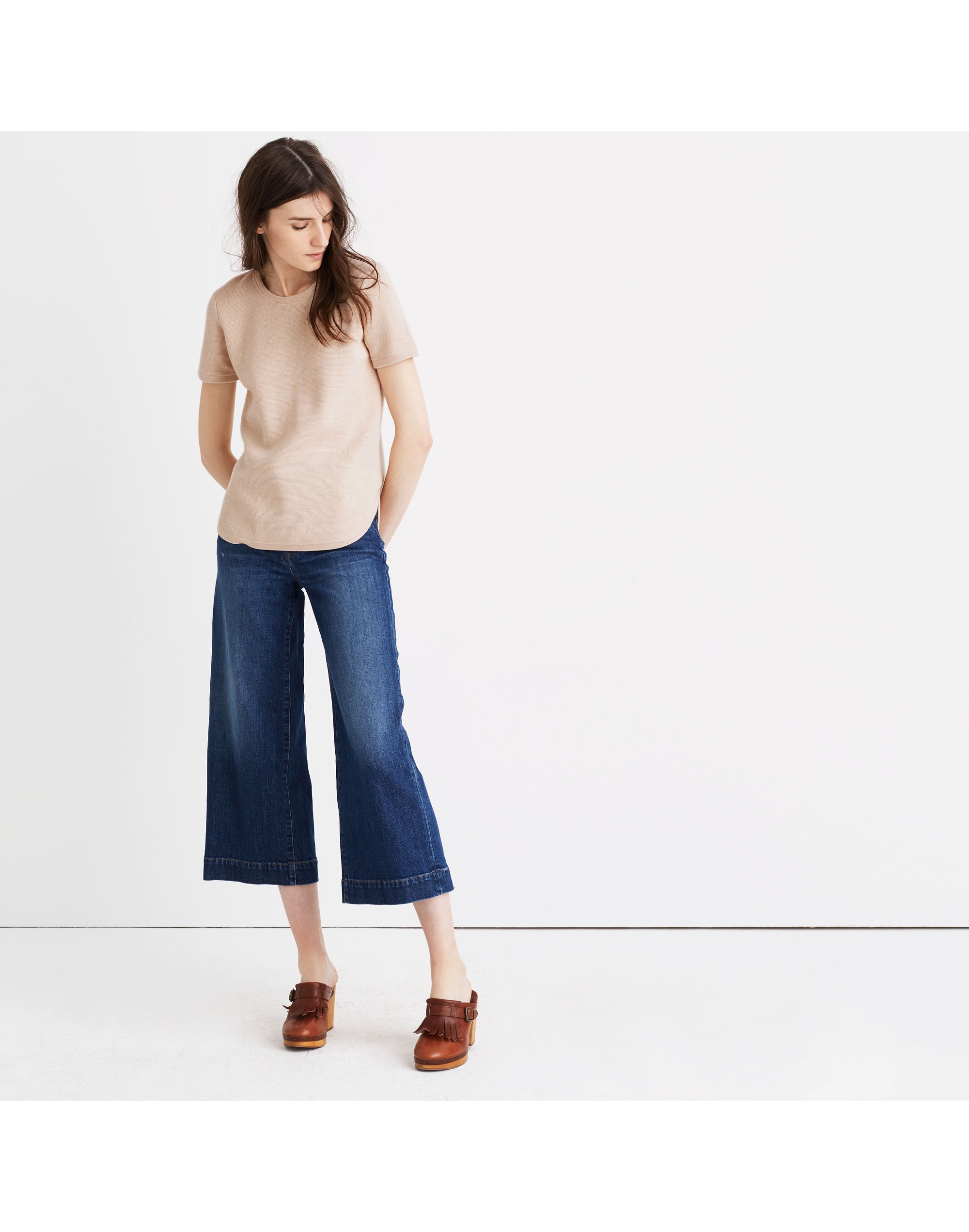 Structured Sweater Tee