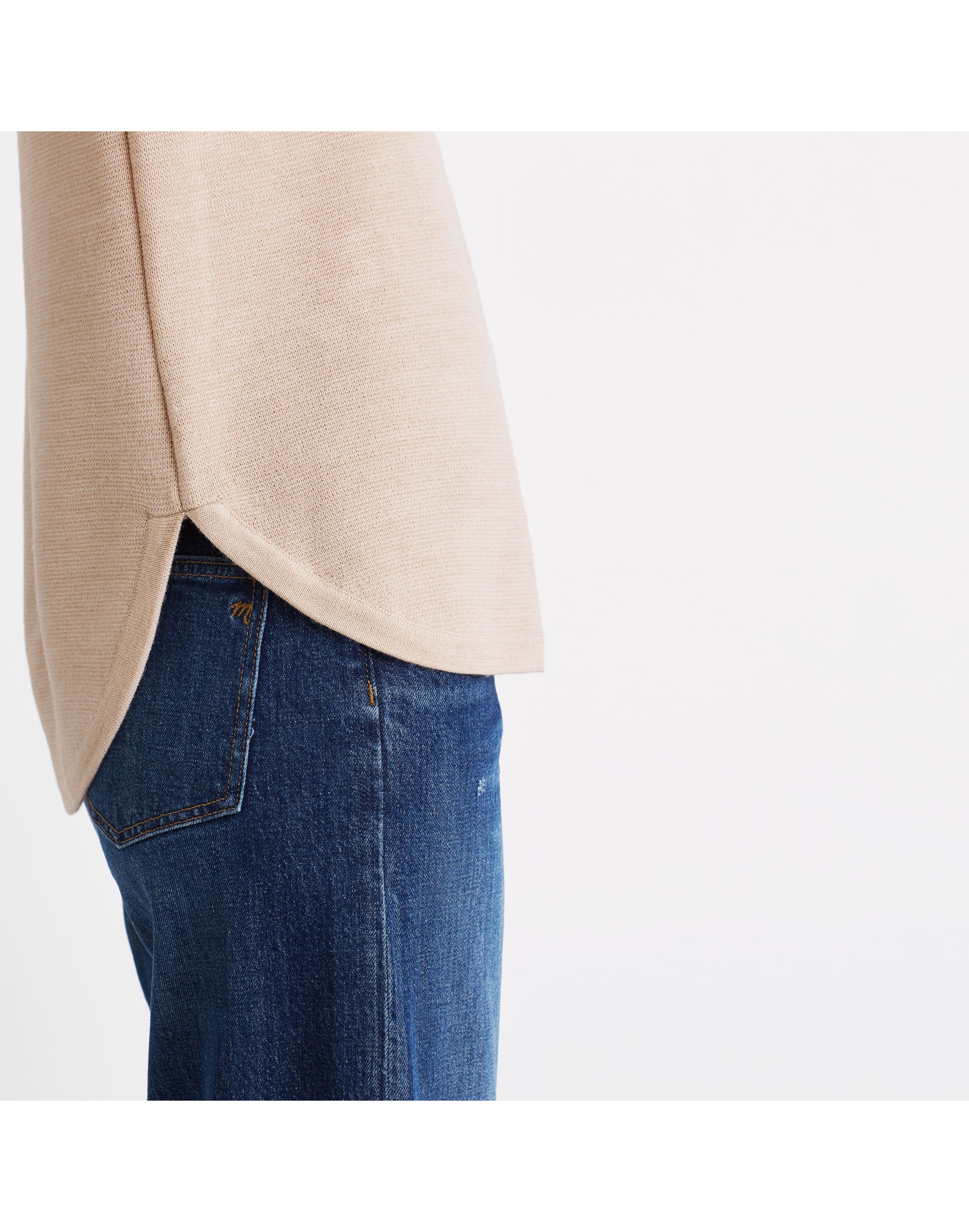 Structured Sweater Tee