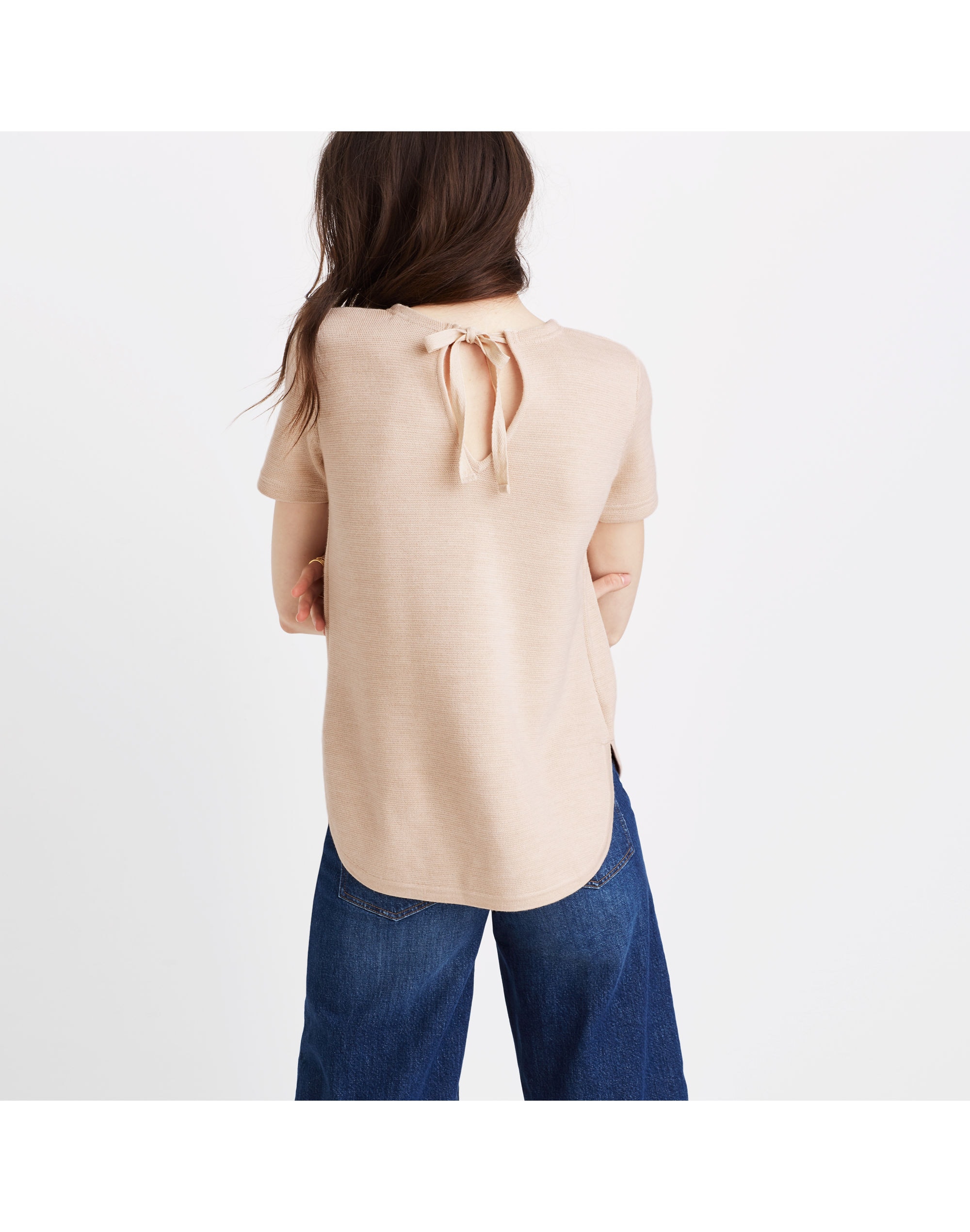 Structured Sweater Tee