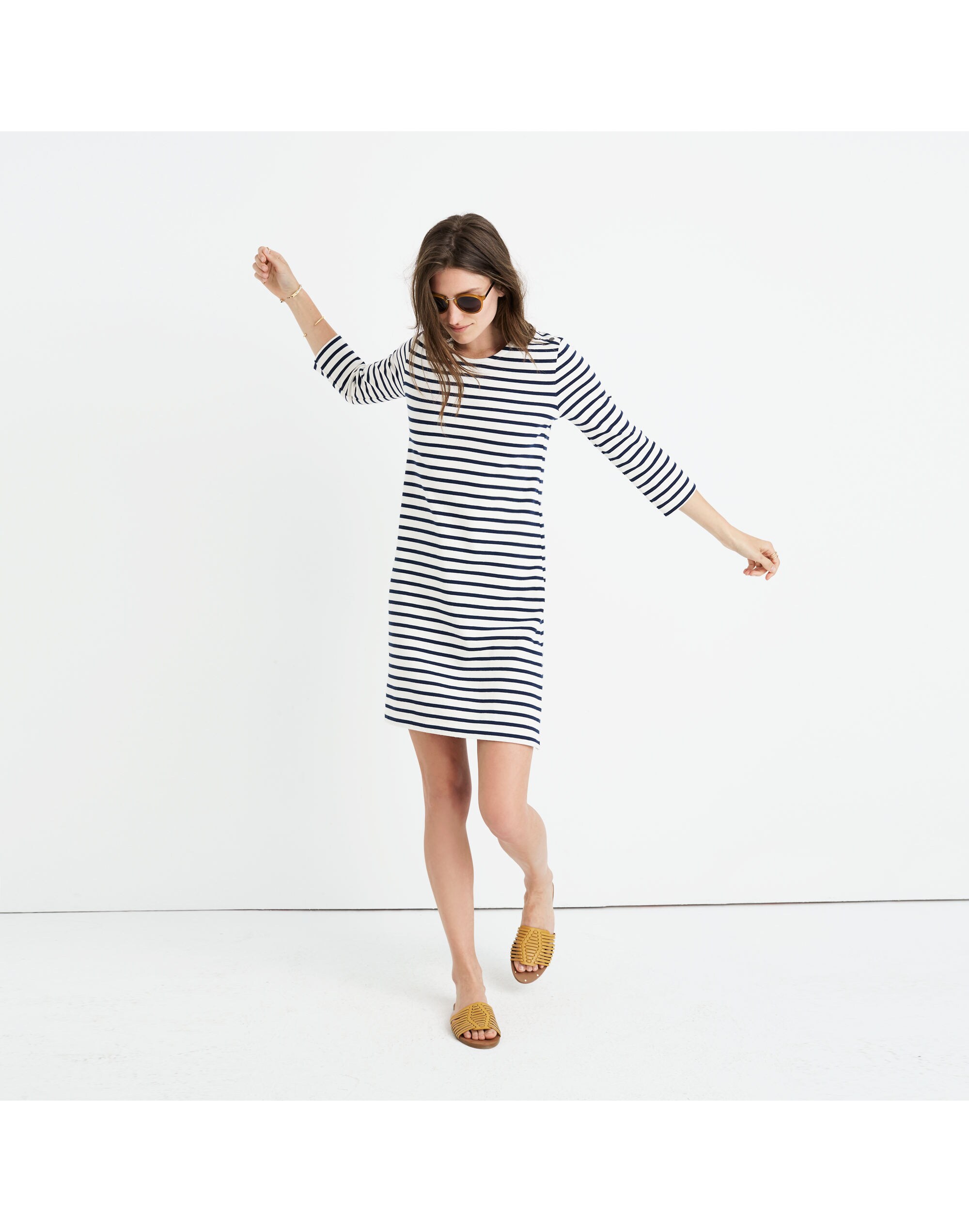 Striped Knit Dress