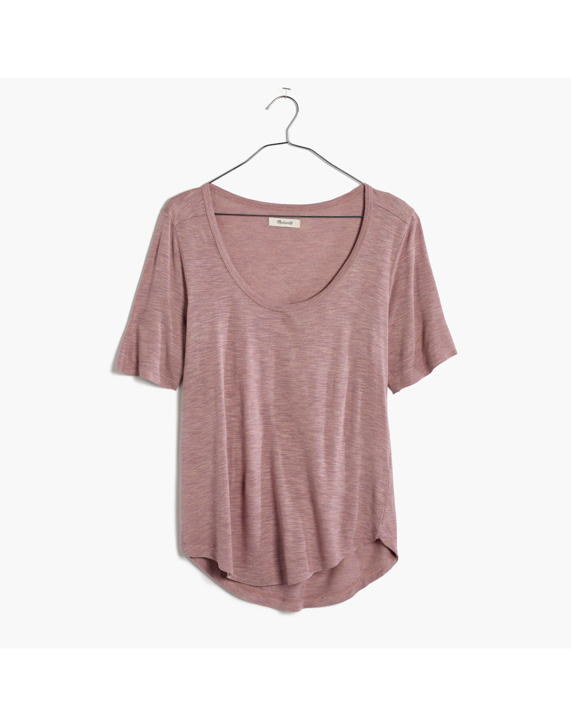 Anthem Scoop Elbow-Sleeve Tee
