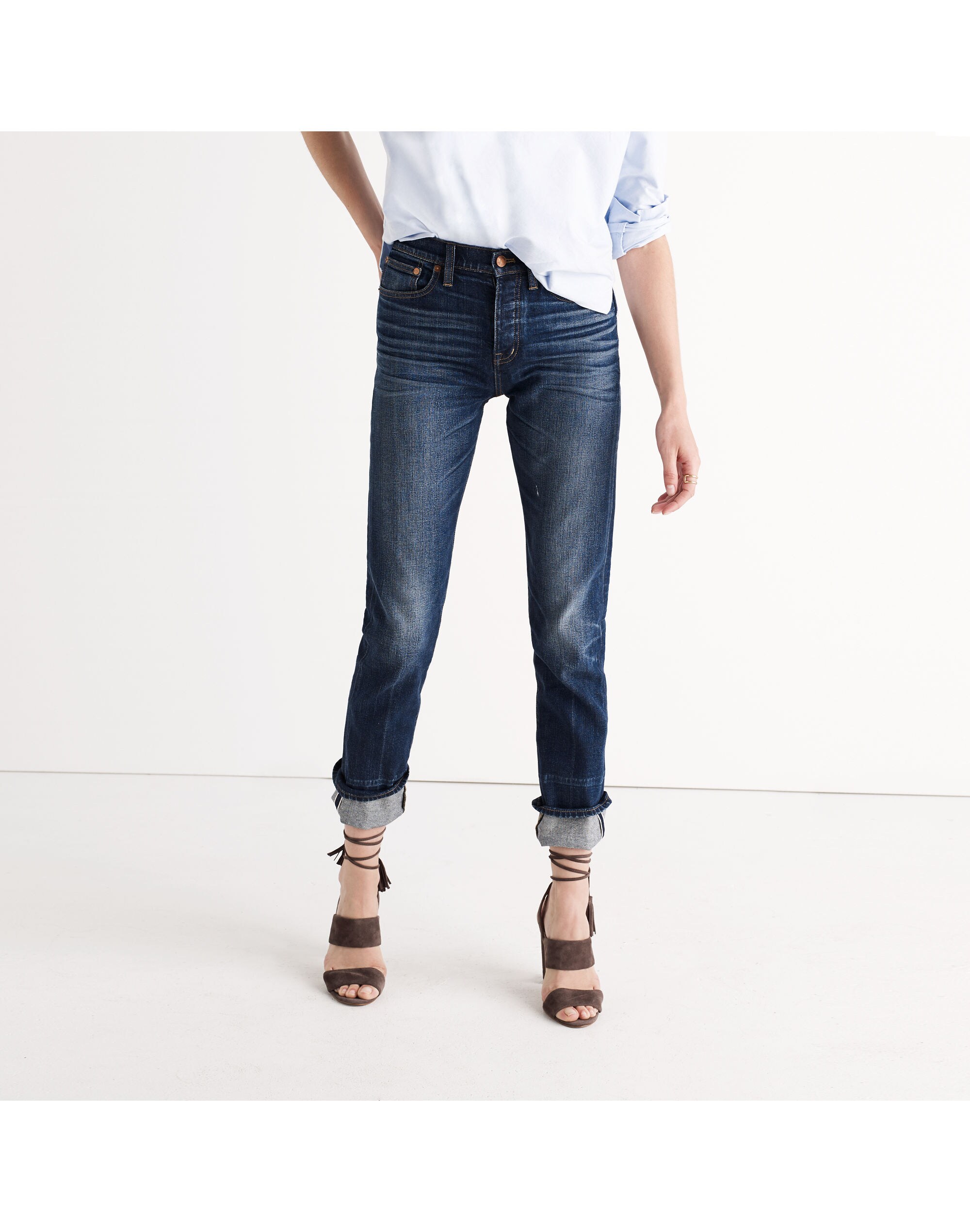 Rivet &amp; Thread Selvedge Straight Jeans