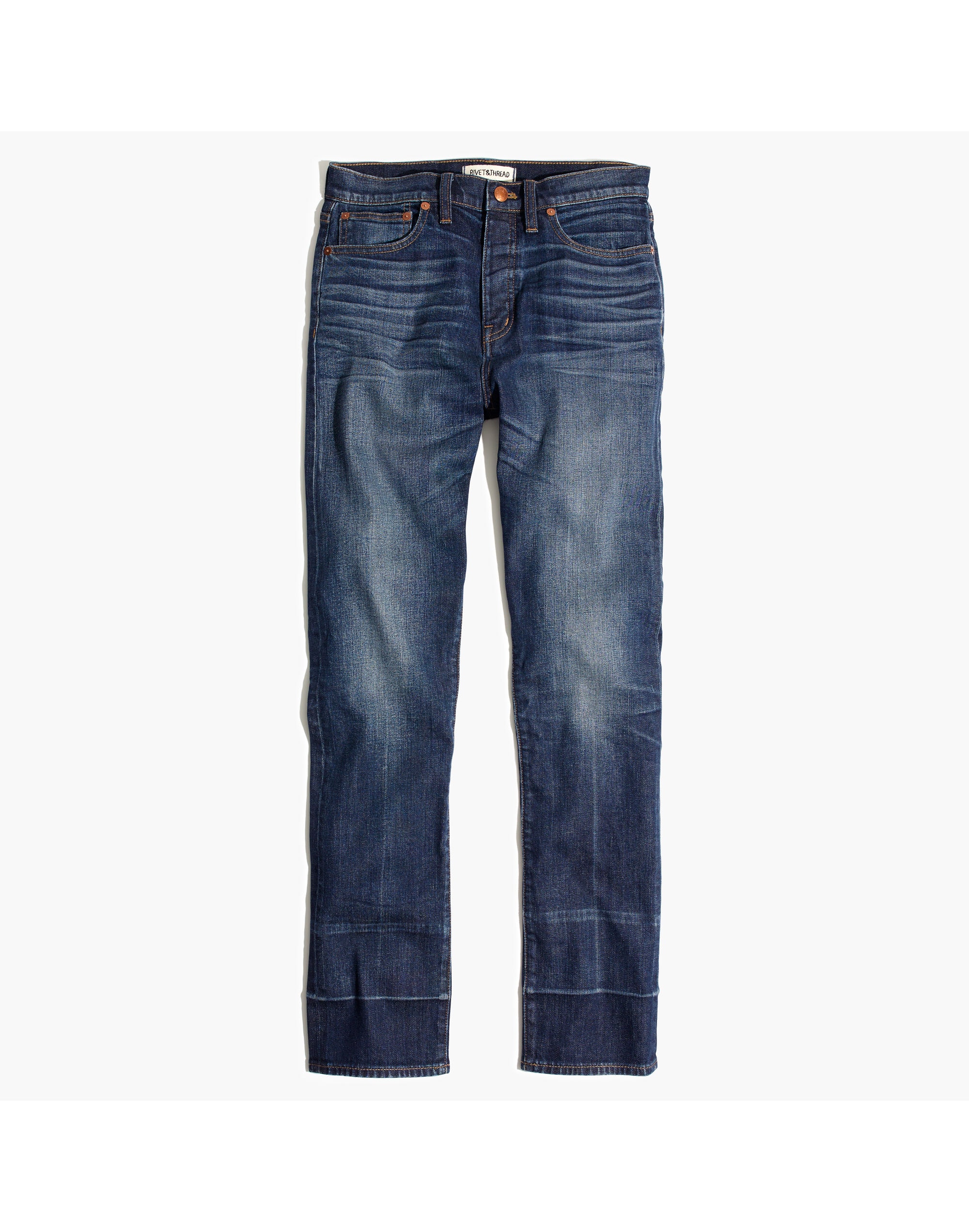 Rivet &amp; Thread Selvedge Straight Jeans