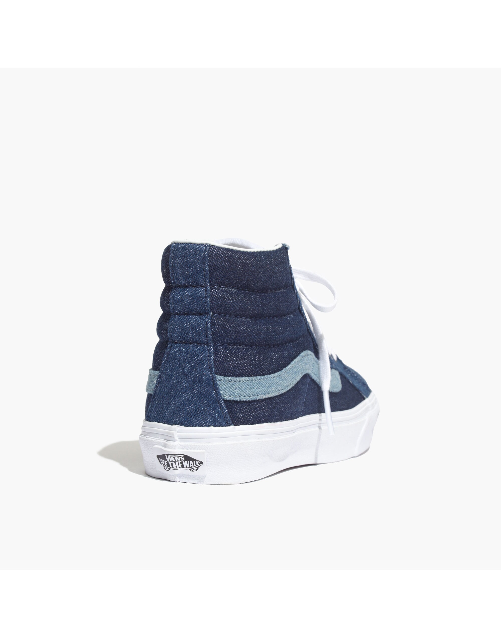 Madewell x Vans&reg; Sk8-Hi Slim High-Top Sneakers in Denim