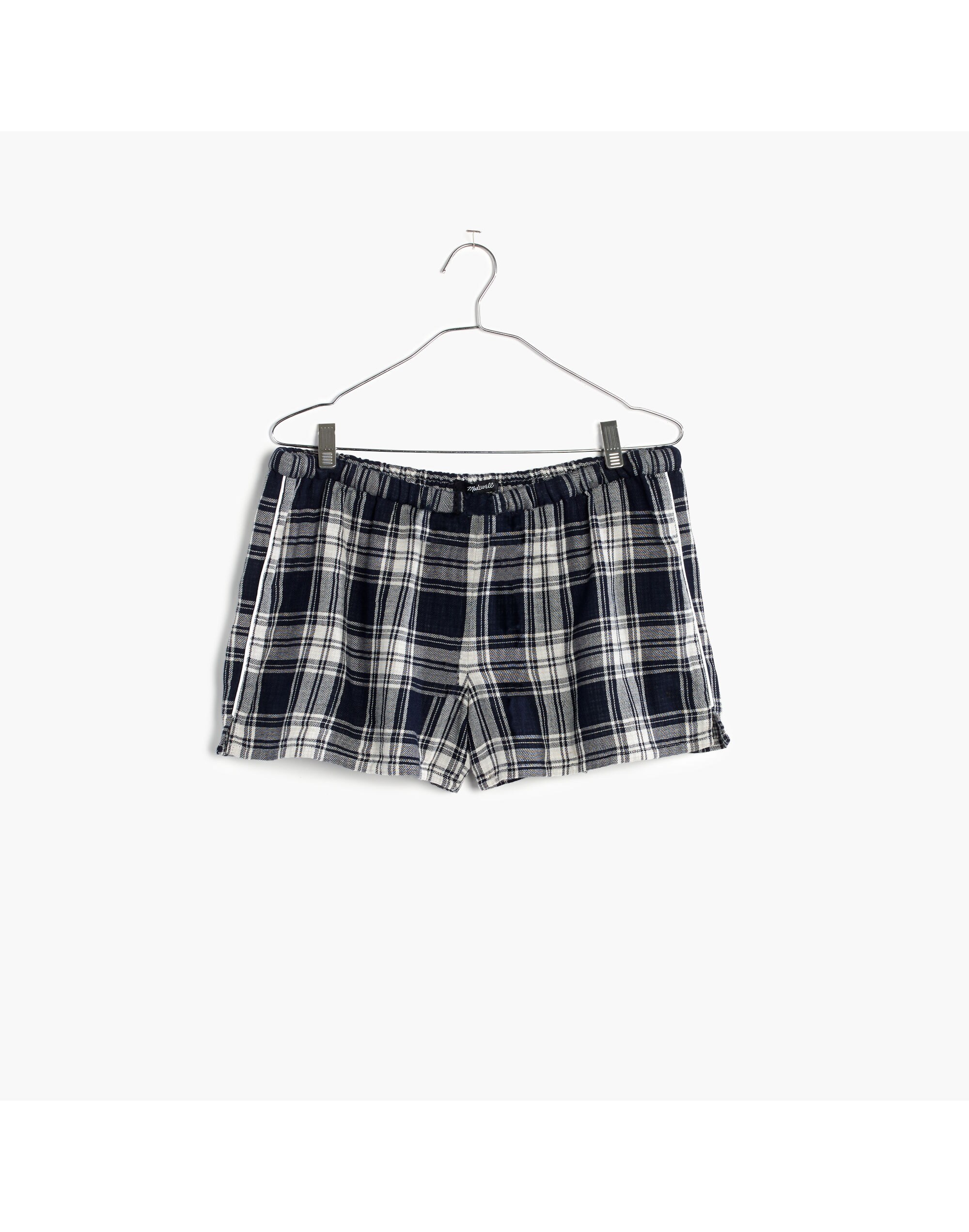 Bedtime Pajama Shorts in Moore Plaid