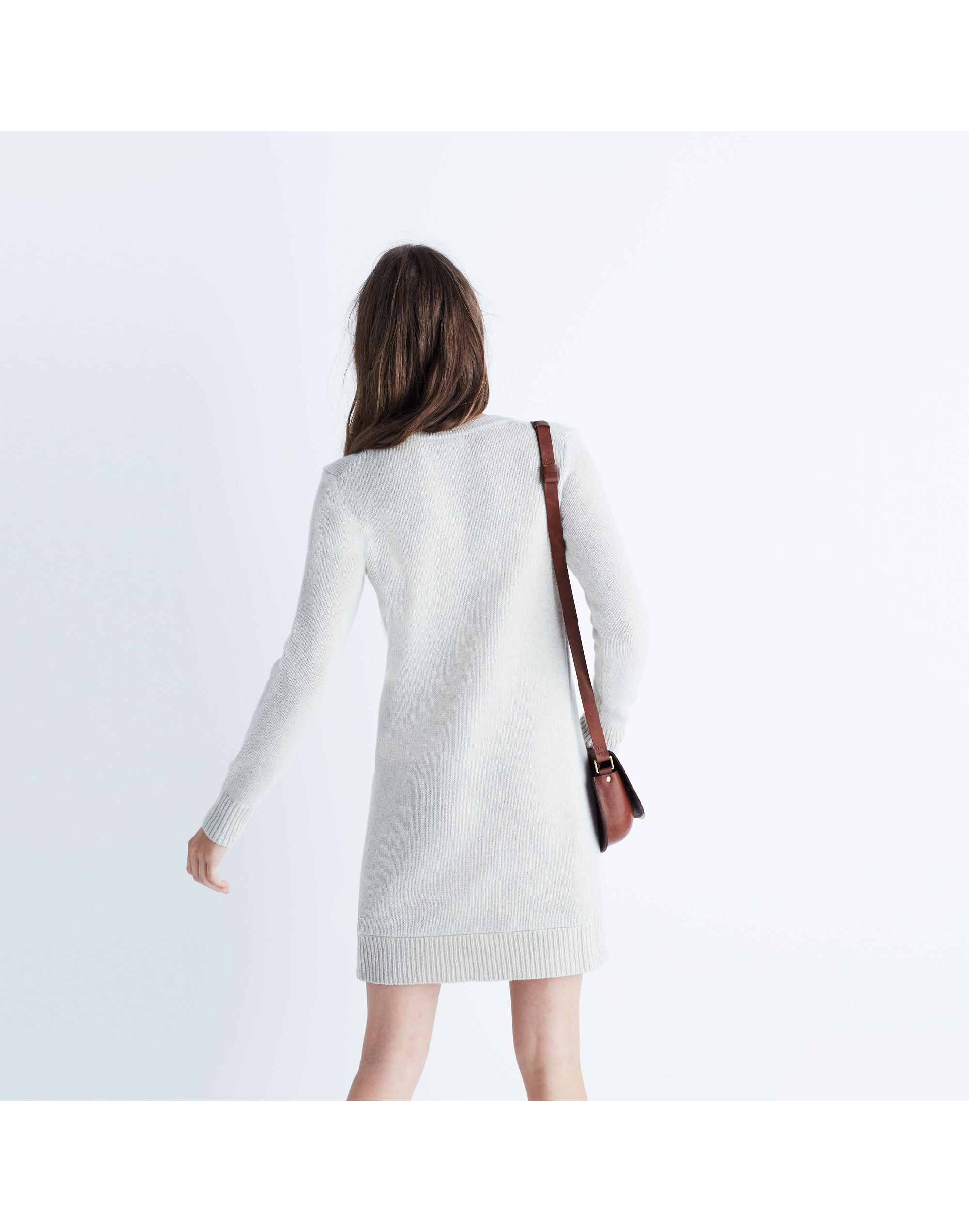 Lace-Up Sweater-Dress
