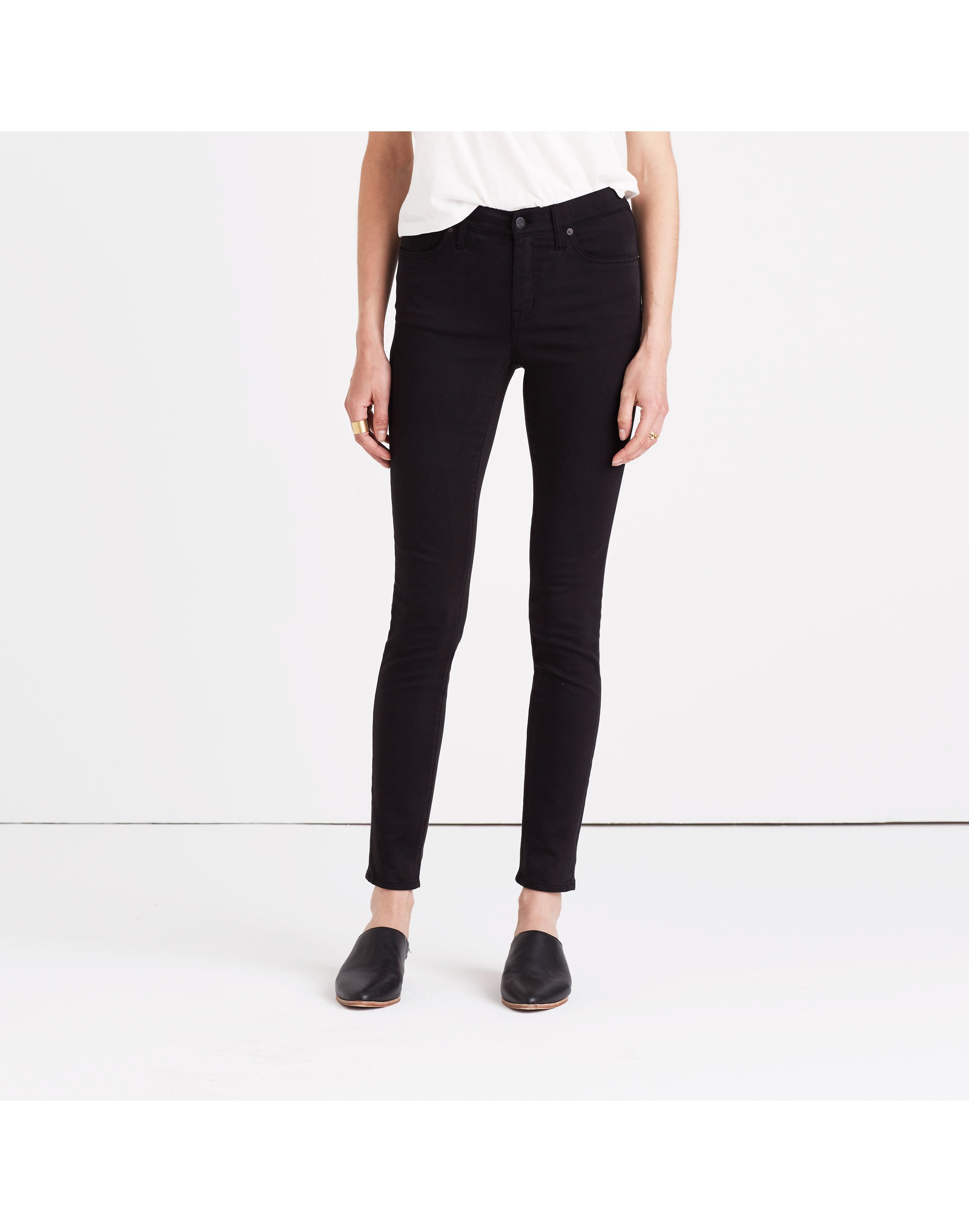 taller 9 high-rise skinny sateen jeans