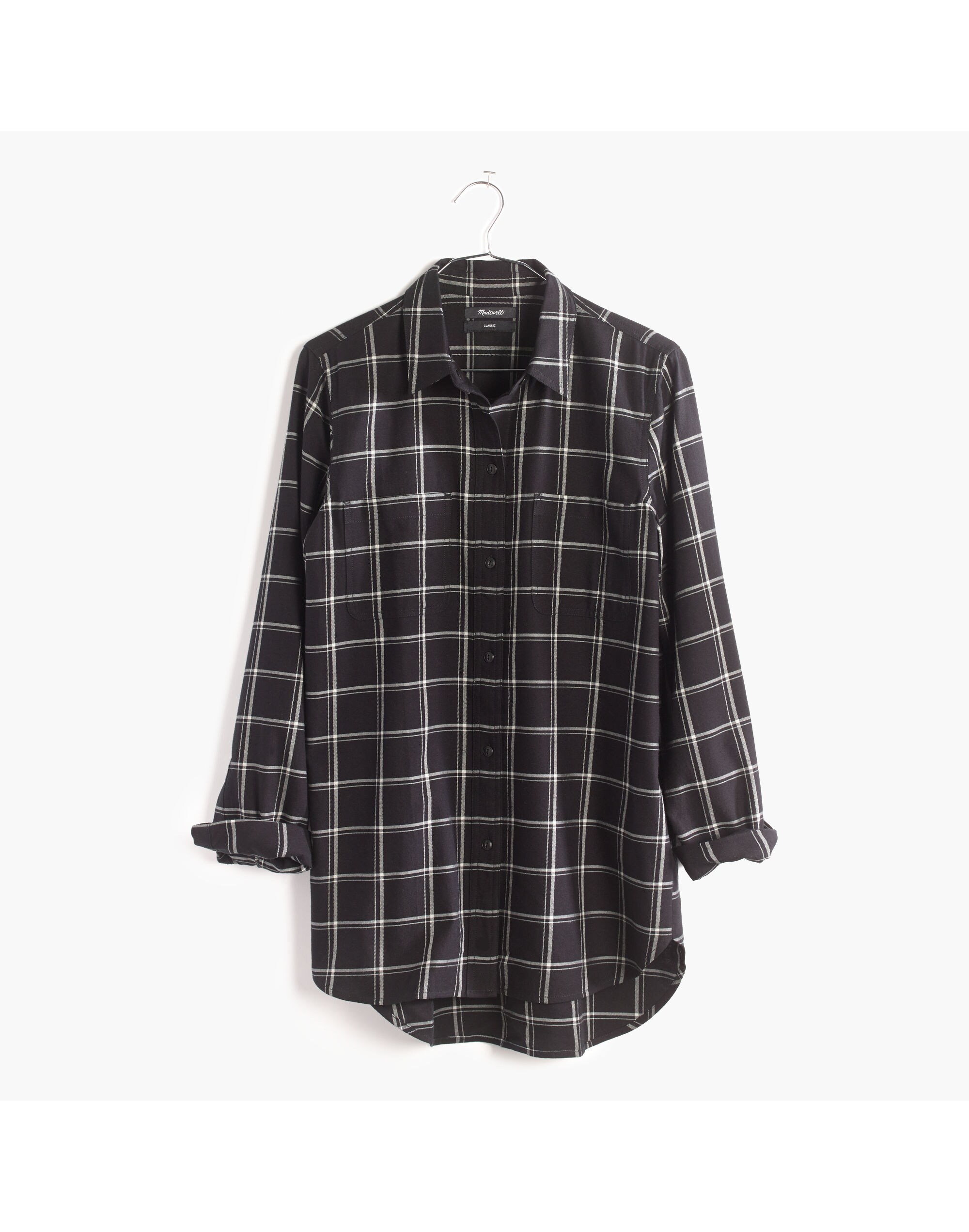 Classic Ex-Boyfriend Shirt in Windowpane Plaid