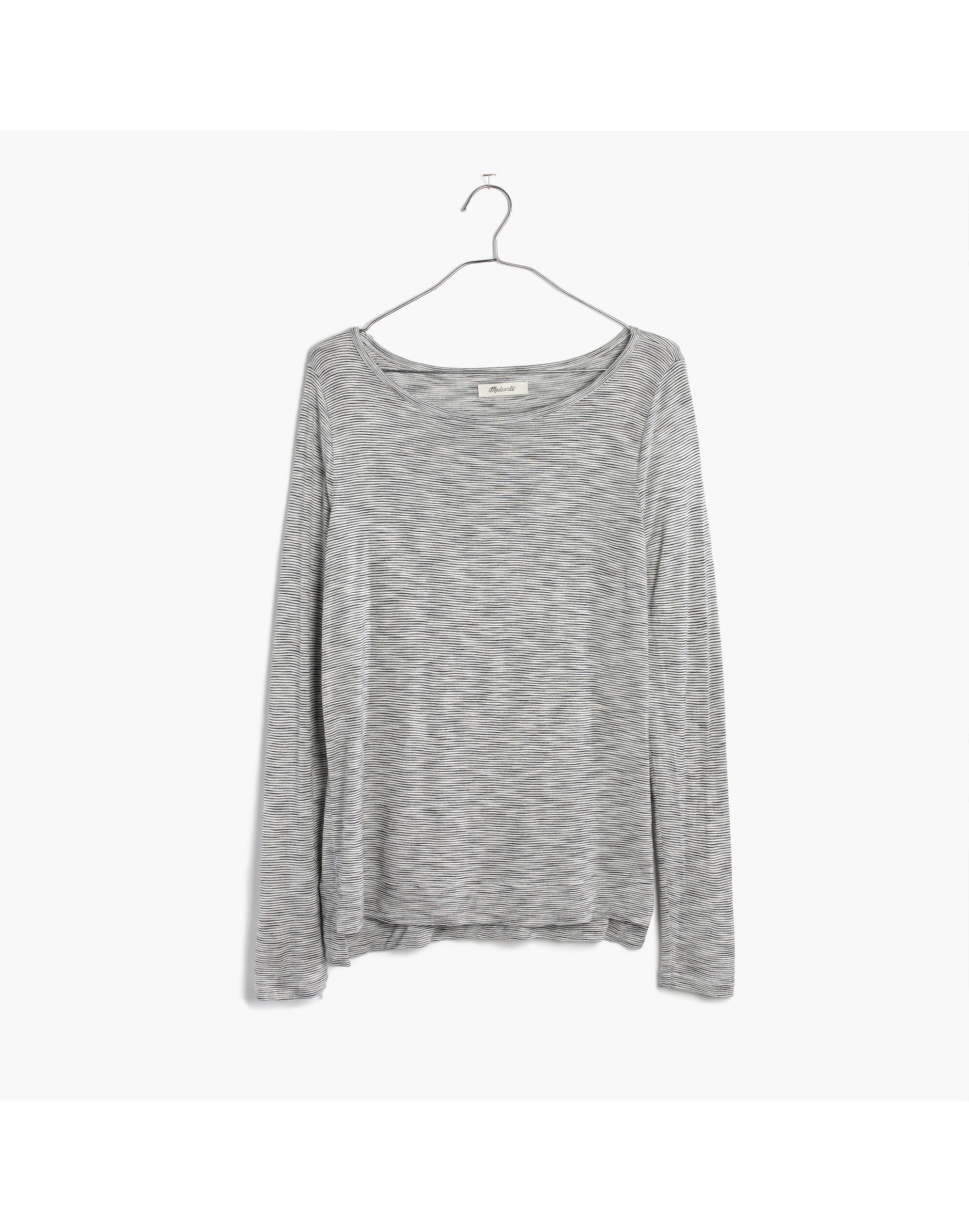 Anthem Boatneck Tee in Dewitt Stripe