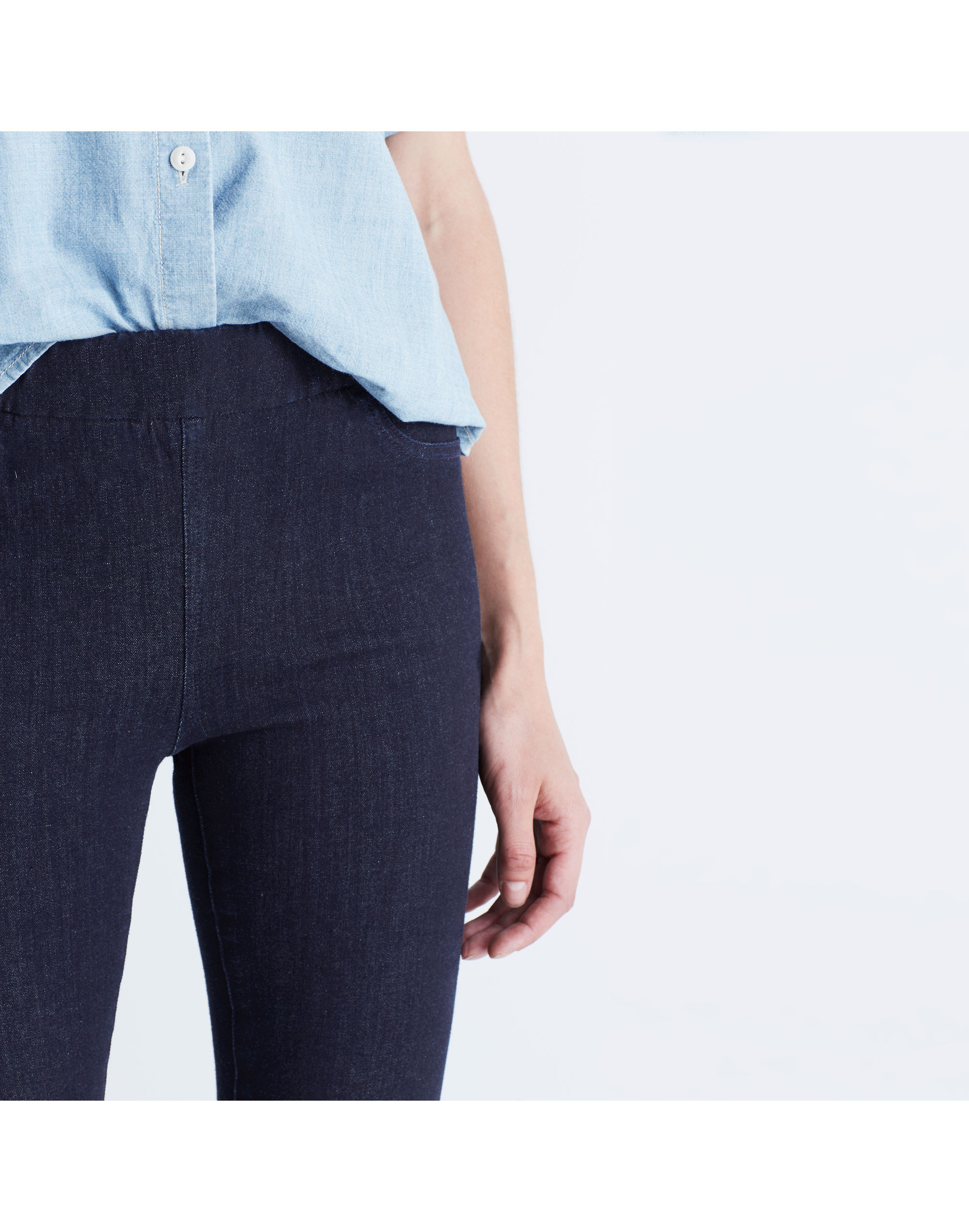 The Tall Anywhere Jean in Bellflower Wash