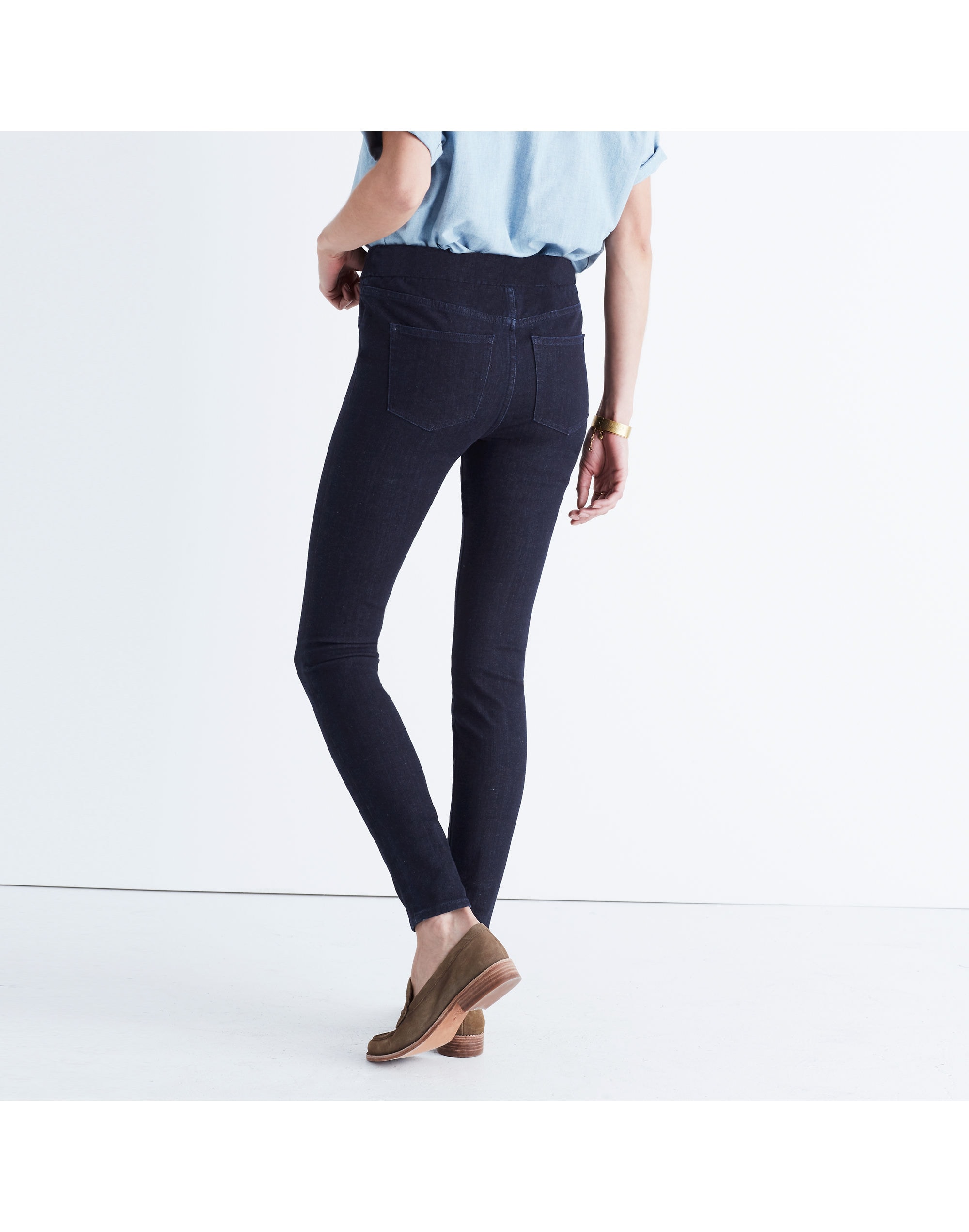 The Tall Anywhere Jean in Bellflower Wash