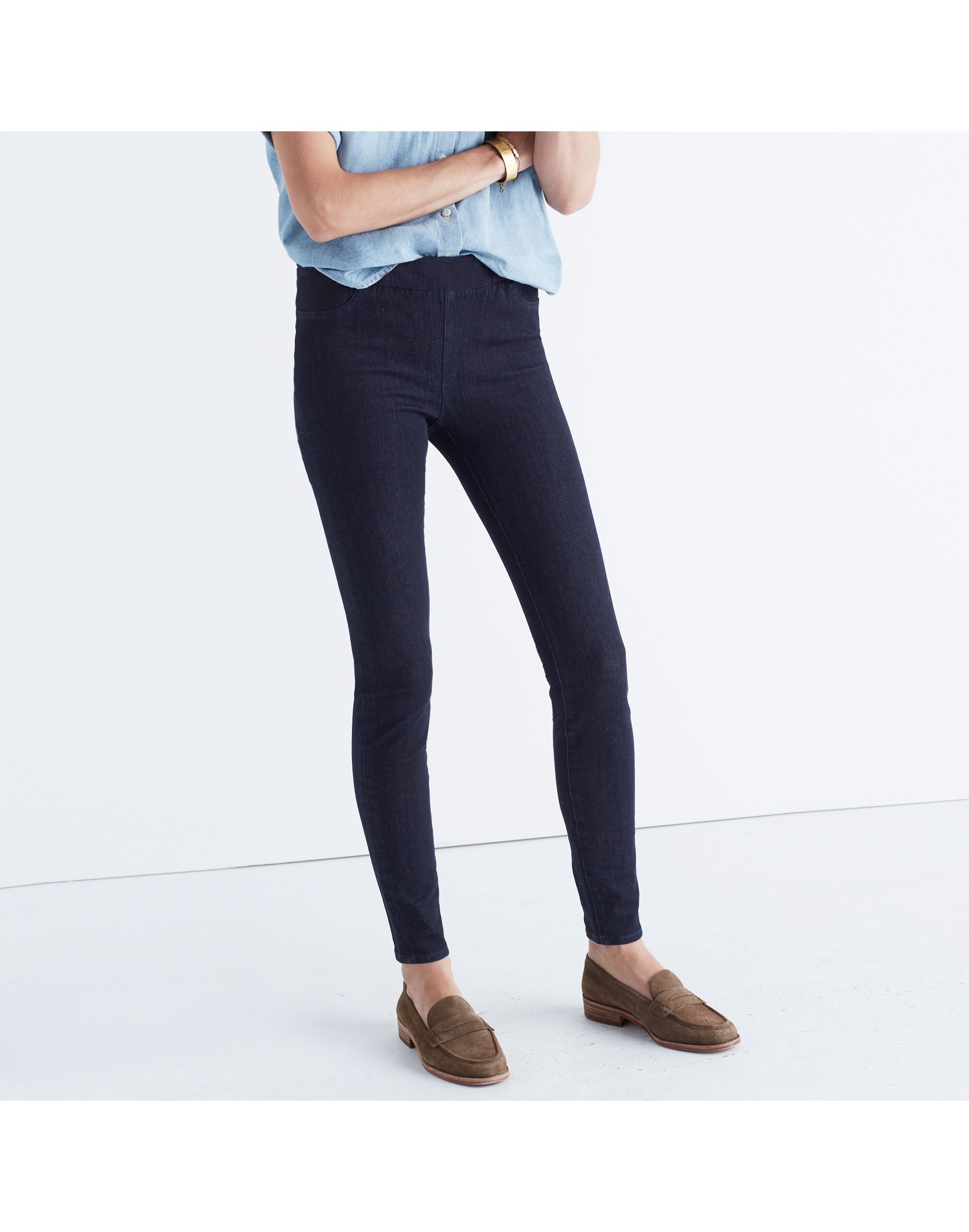 The Tall Anywhere Jean in Bellflower Wash