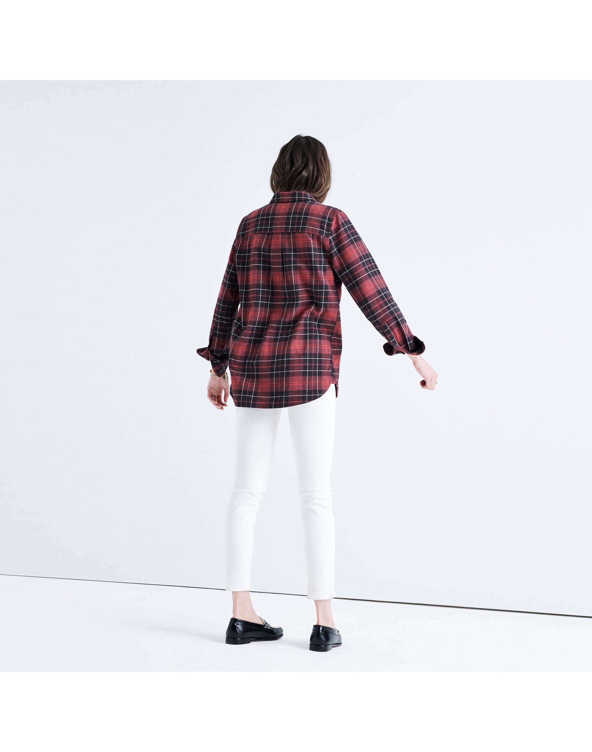 Flannel Slim Ex-Boyfriend Shirt in Winslow Plaid