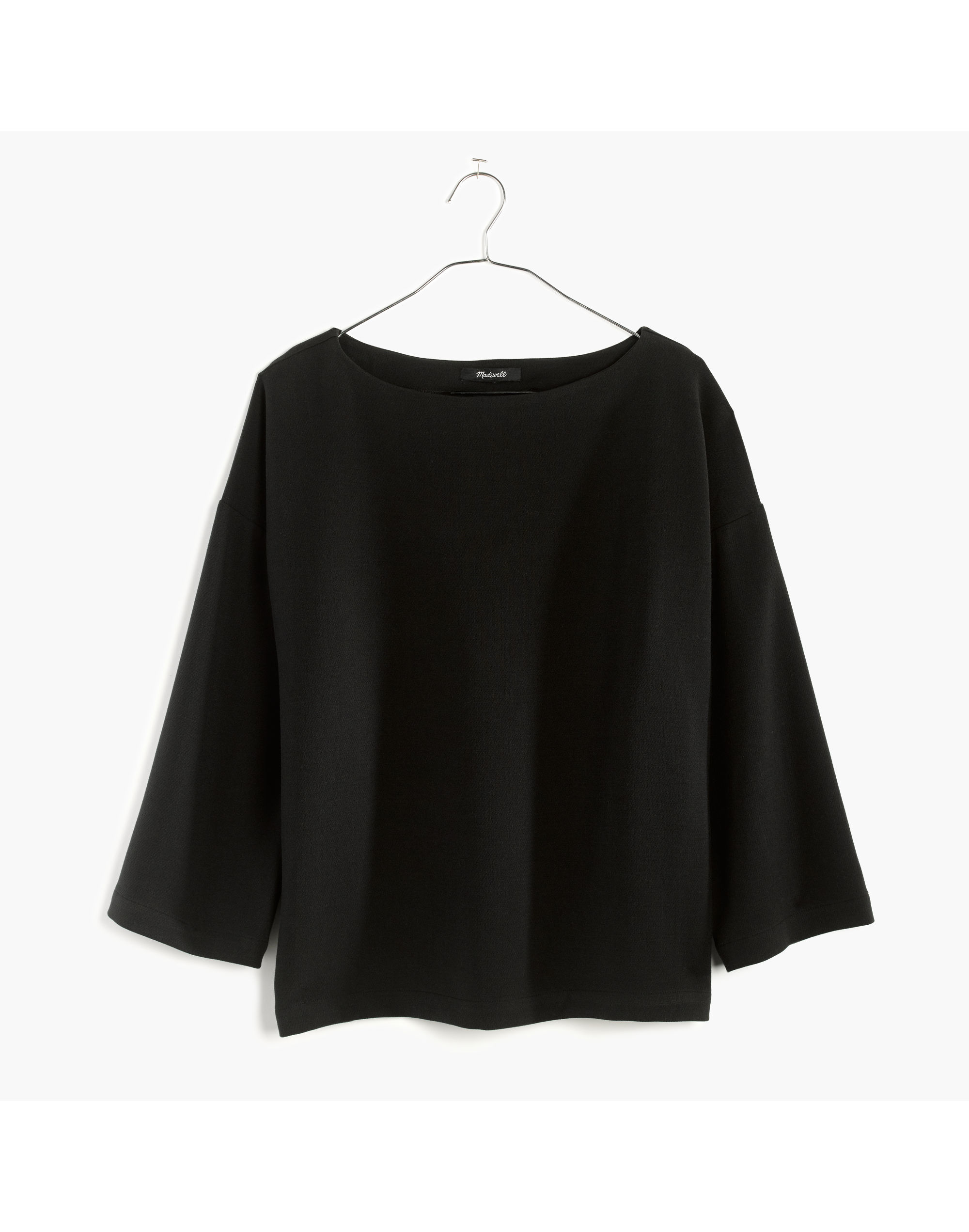 Crepe Boatneck Top