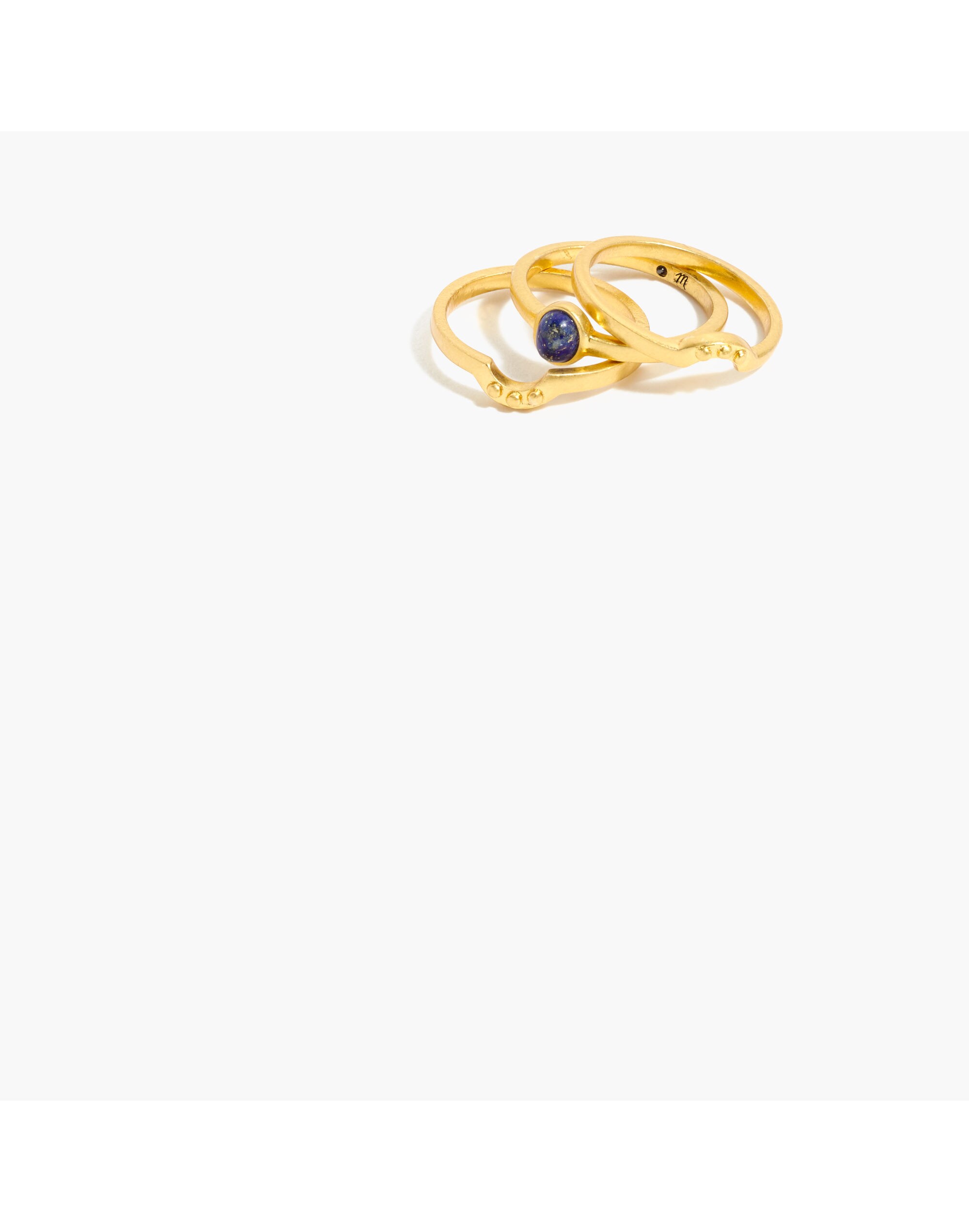 Skystone Stacking Ring Set