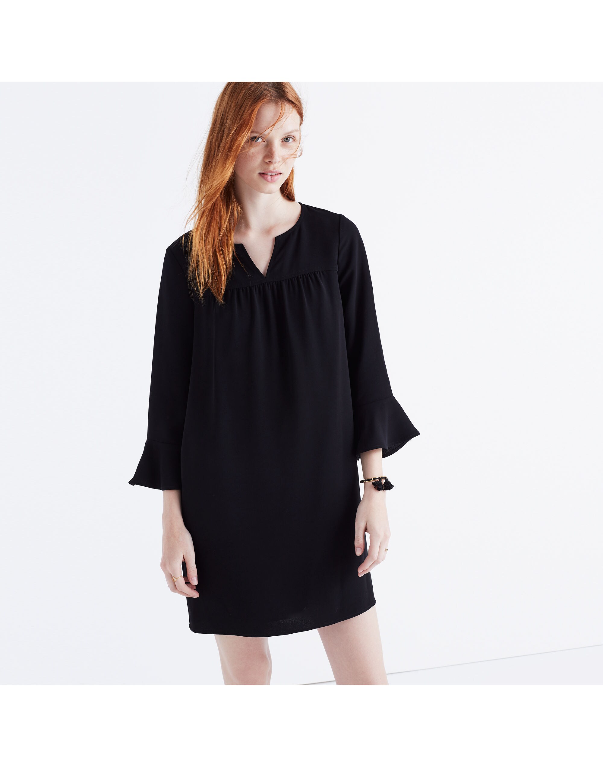 Starland Bell-Sleeve Dress
