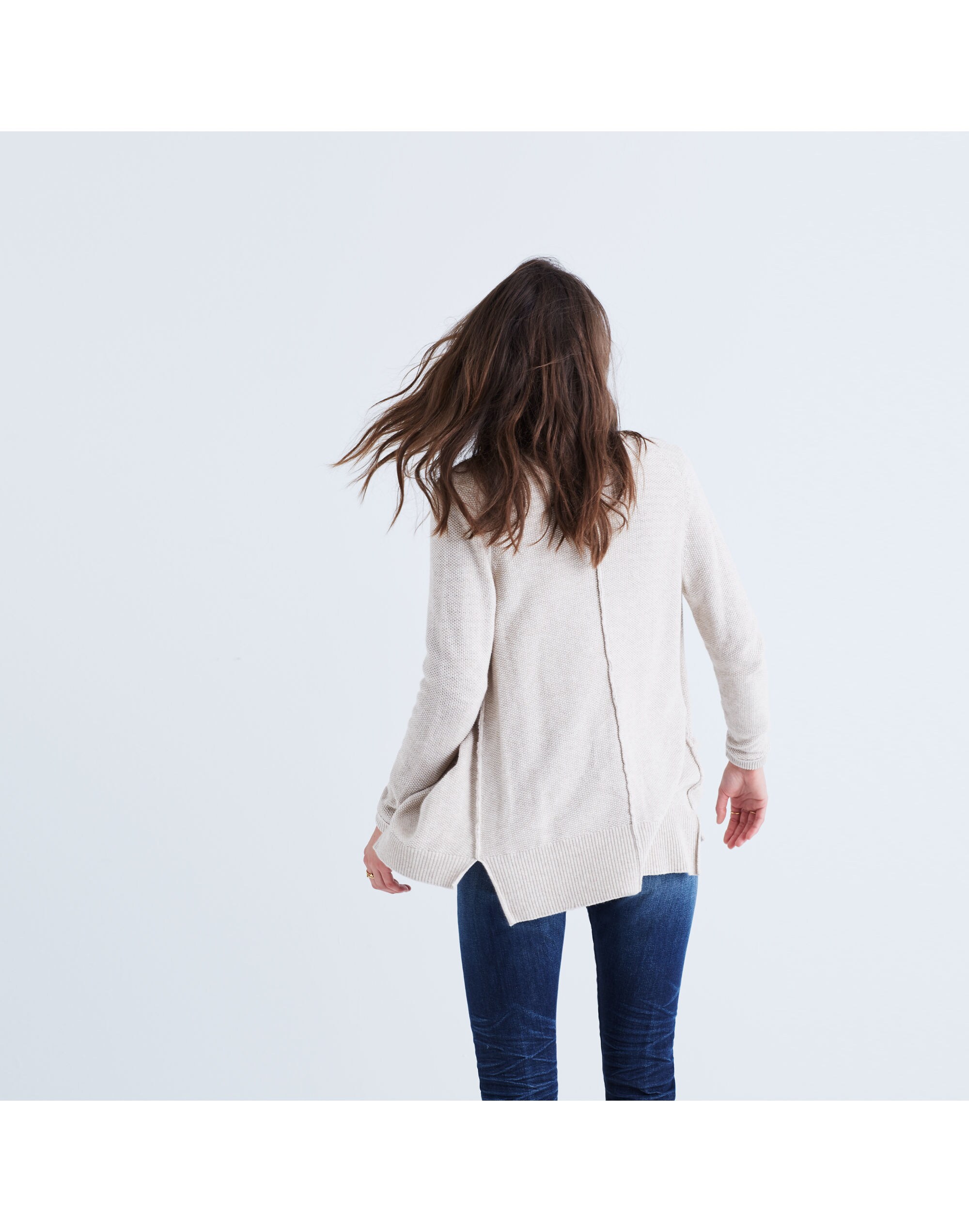 Seedstitch Cardigan Sweater