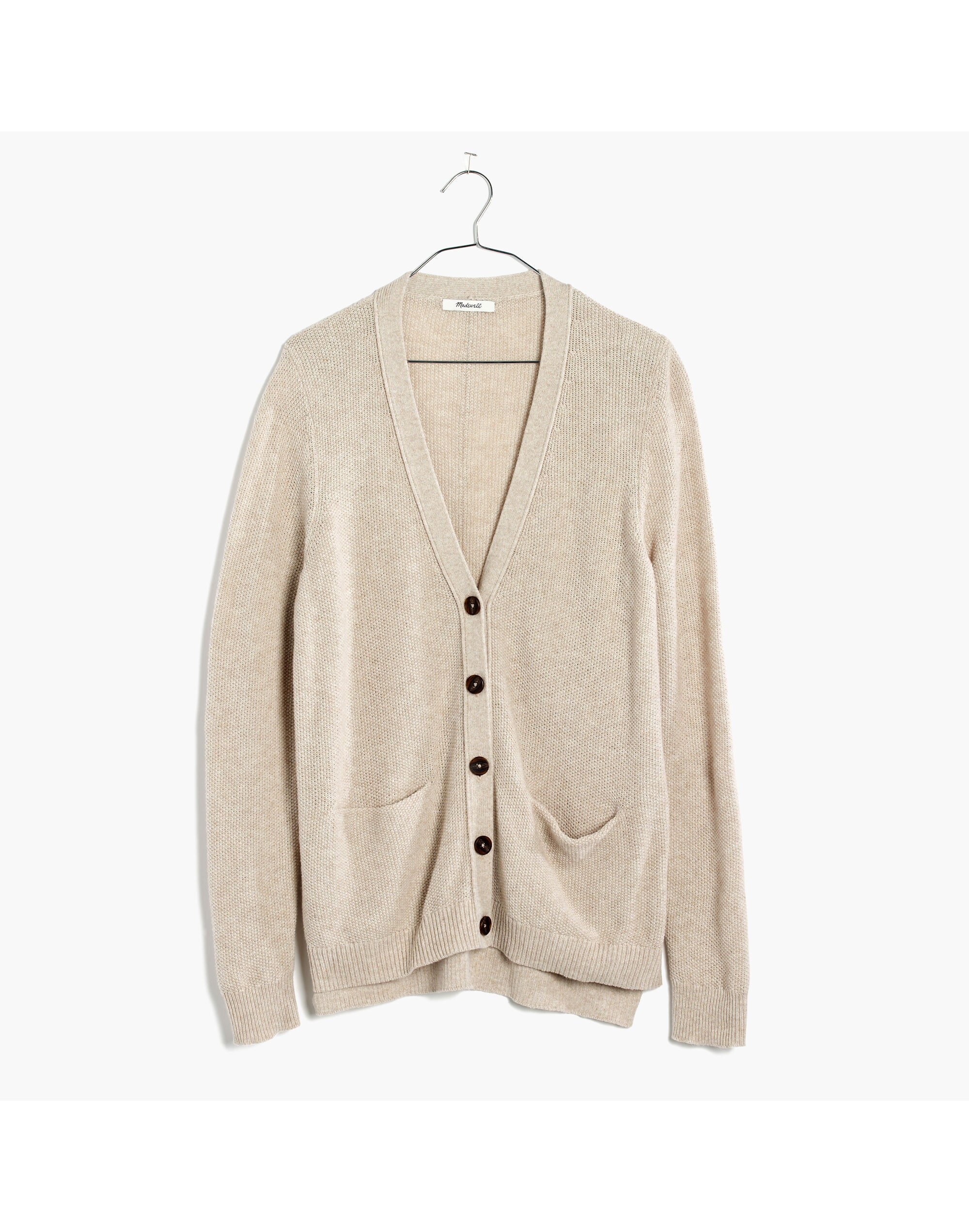 Seedstitch Cardigan Sweater