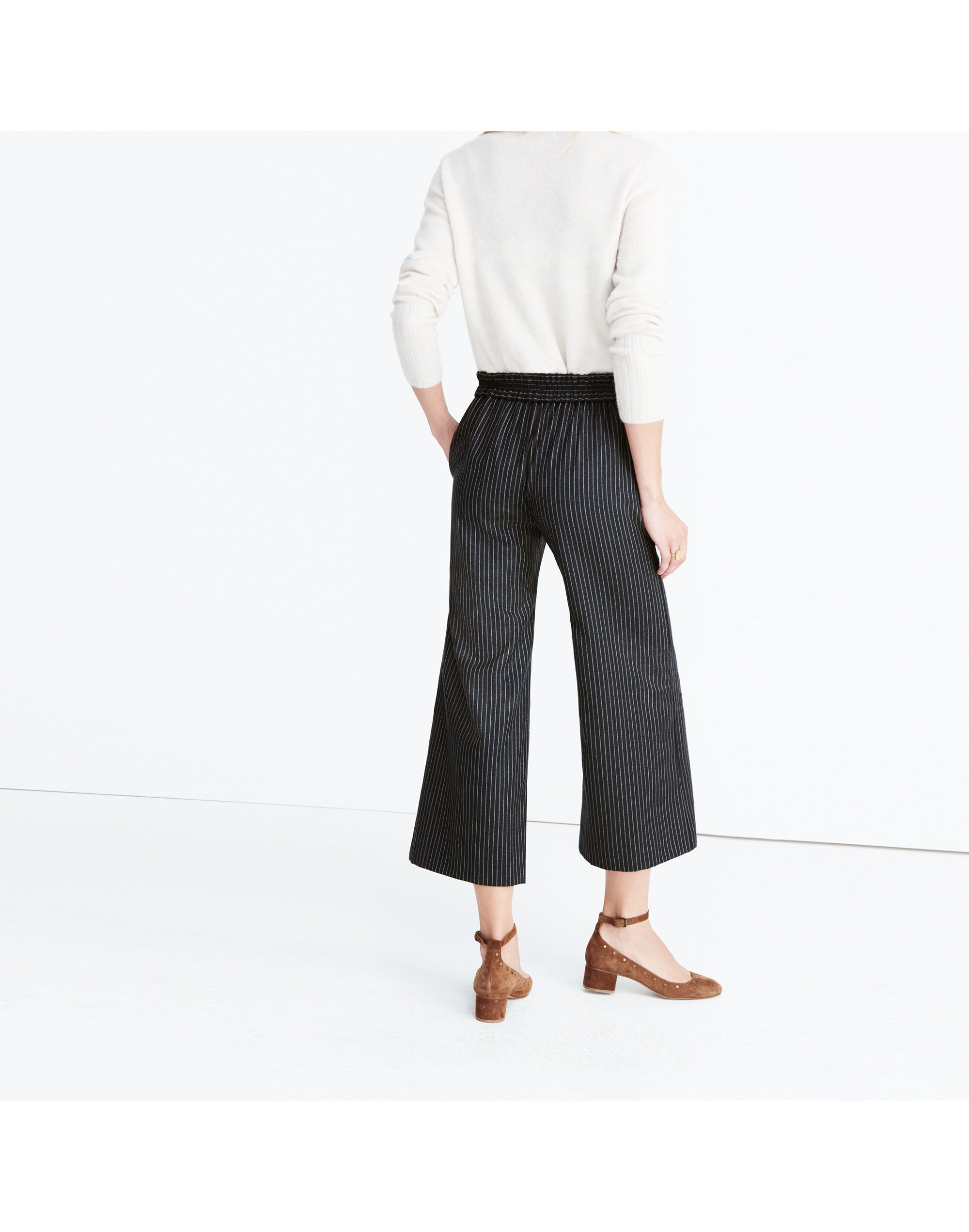 Bryant Wide-Leg Pants in Gemma Stripe