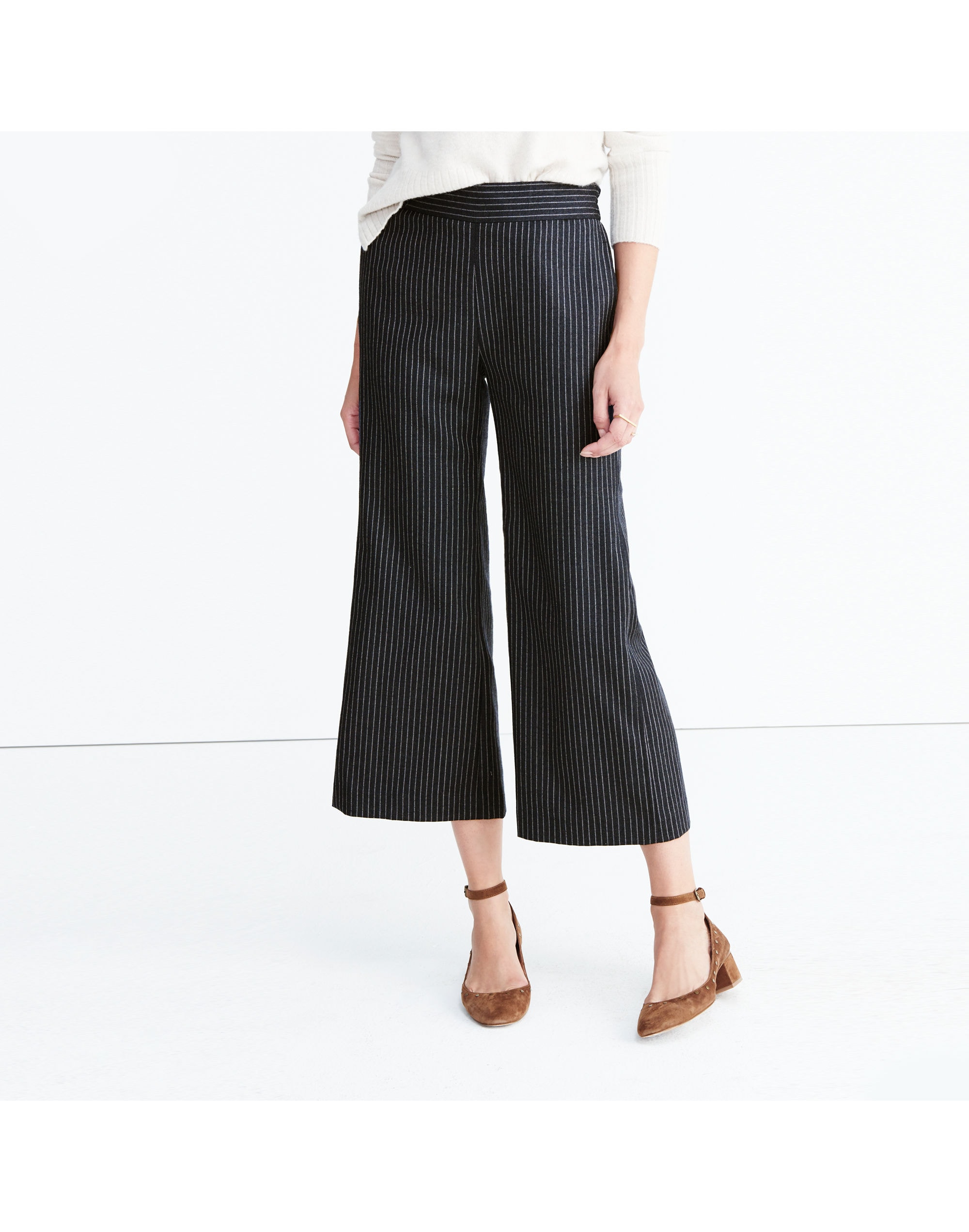 Bryant Wide-Leg Pants in Gemma Stripe