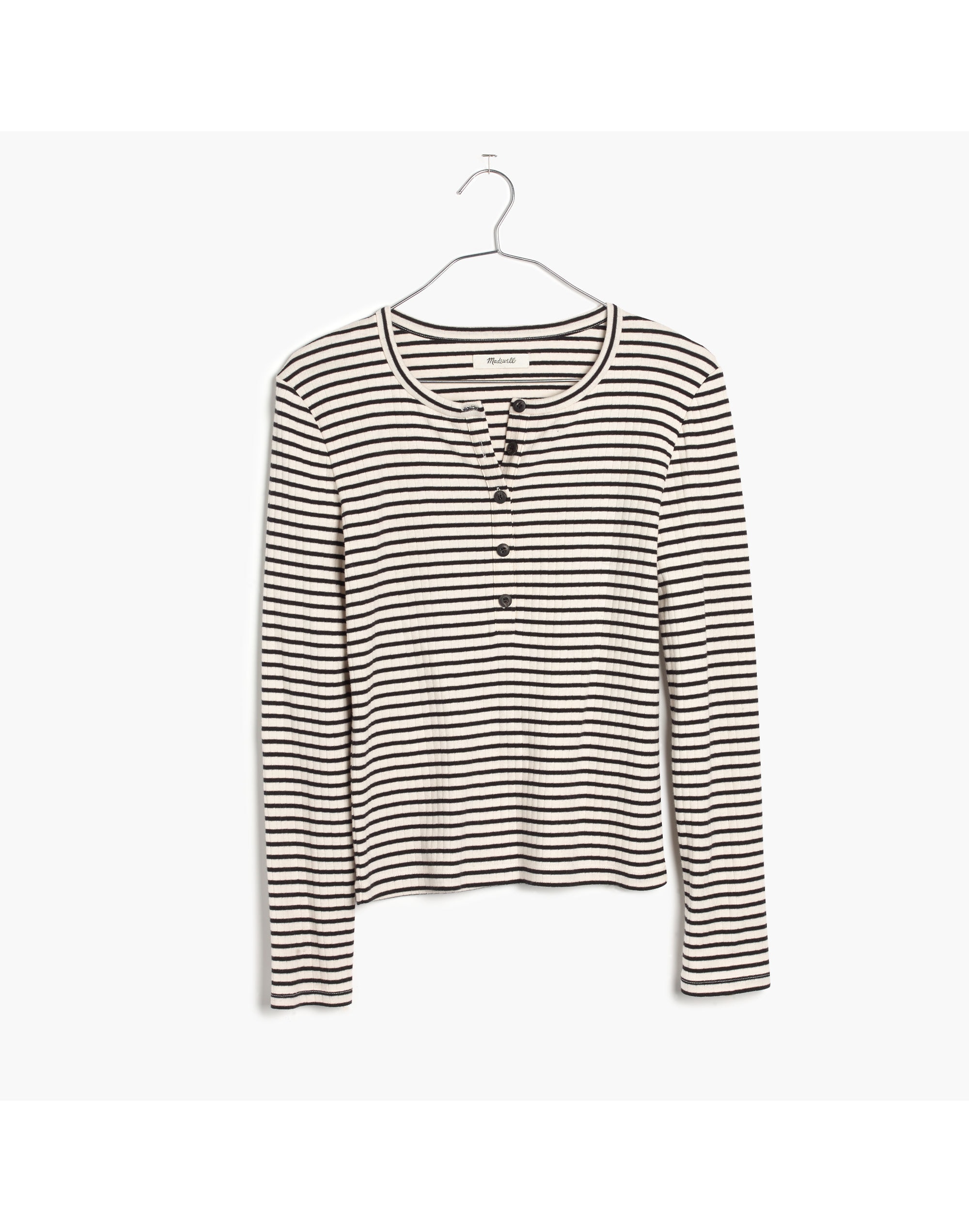 Striped Henley Tee