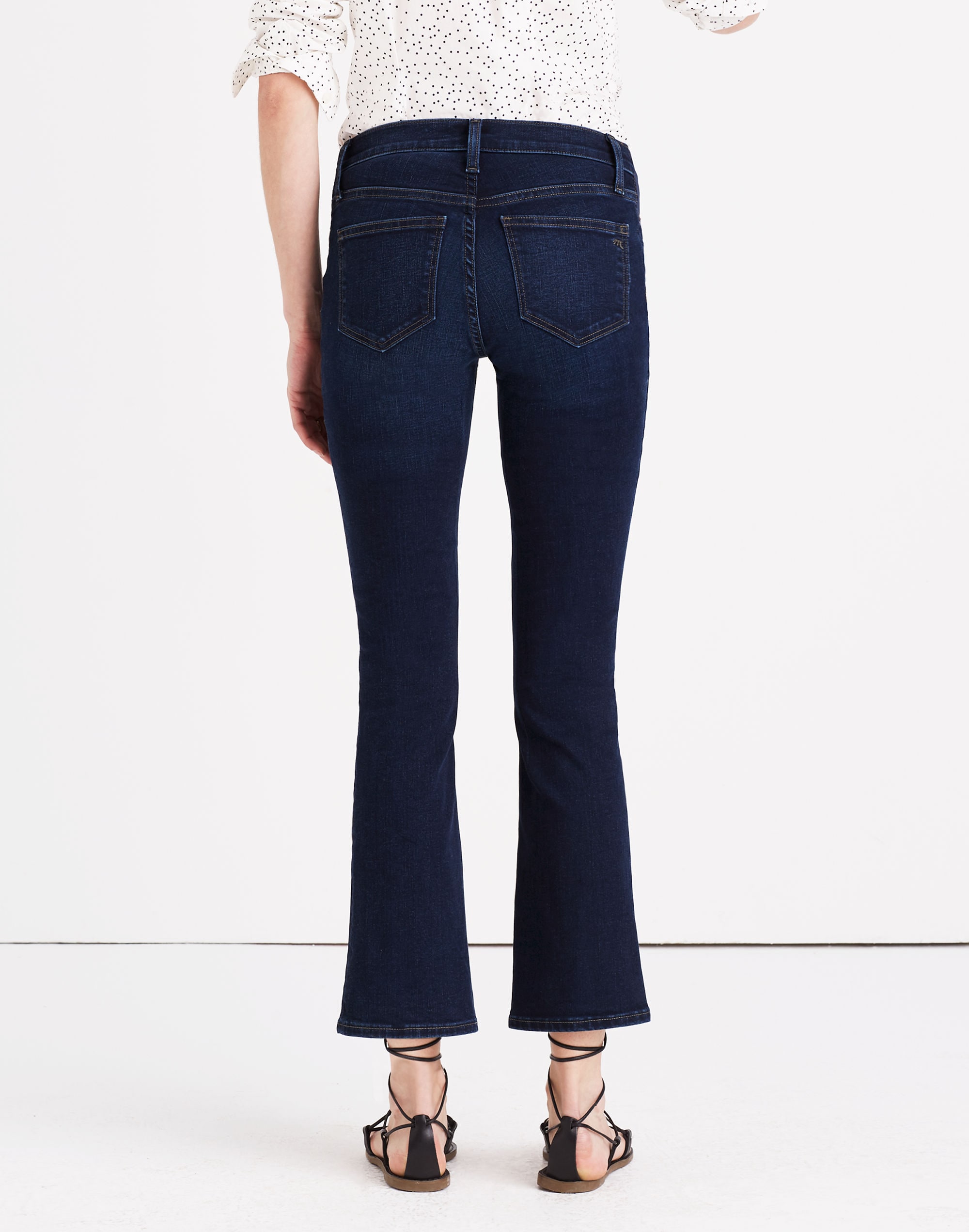 Maternity Cali Demi-Boot Jeans in Hayes Wash