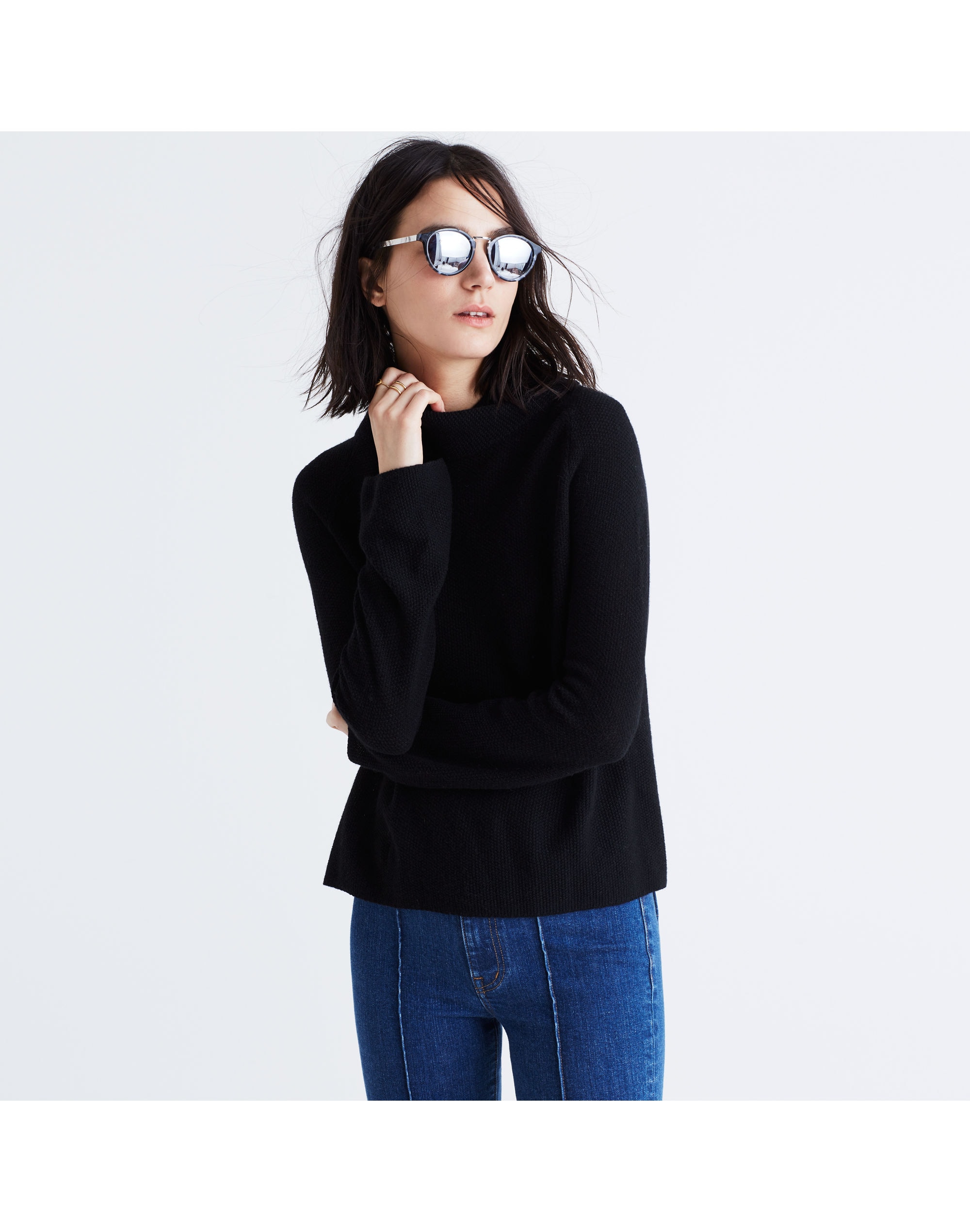 cinematheque mockneck sweater