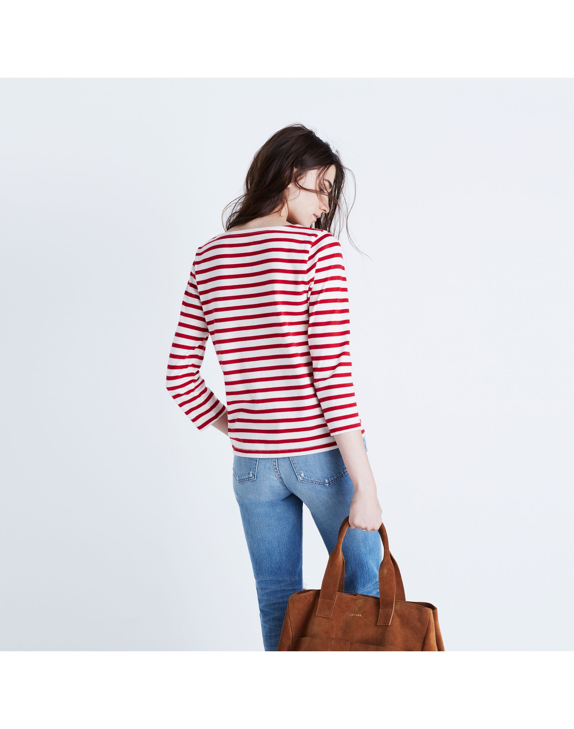 Madewell et S&eacute;zane&reg; Toi Avec Moi Long-Sleeve Tee