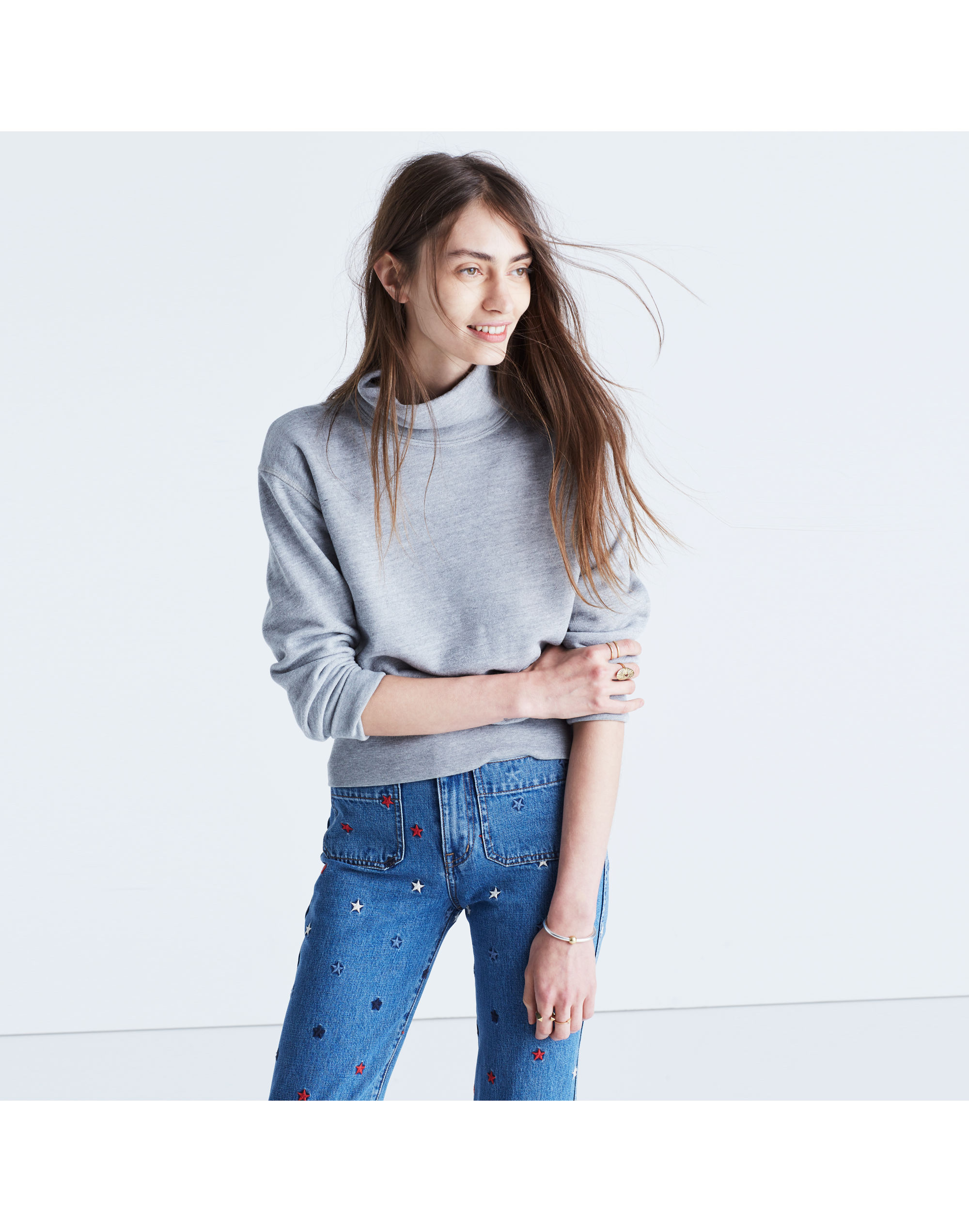 Rivet &amp; Thread LA Turtleneck Sweatshirt