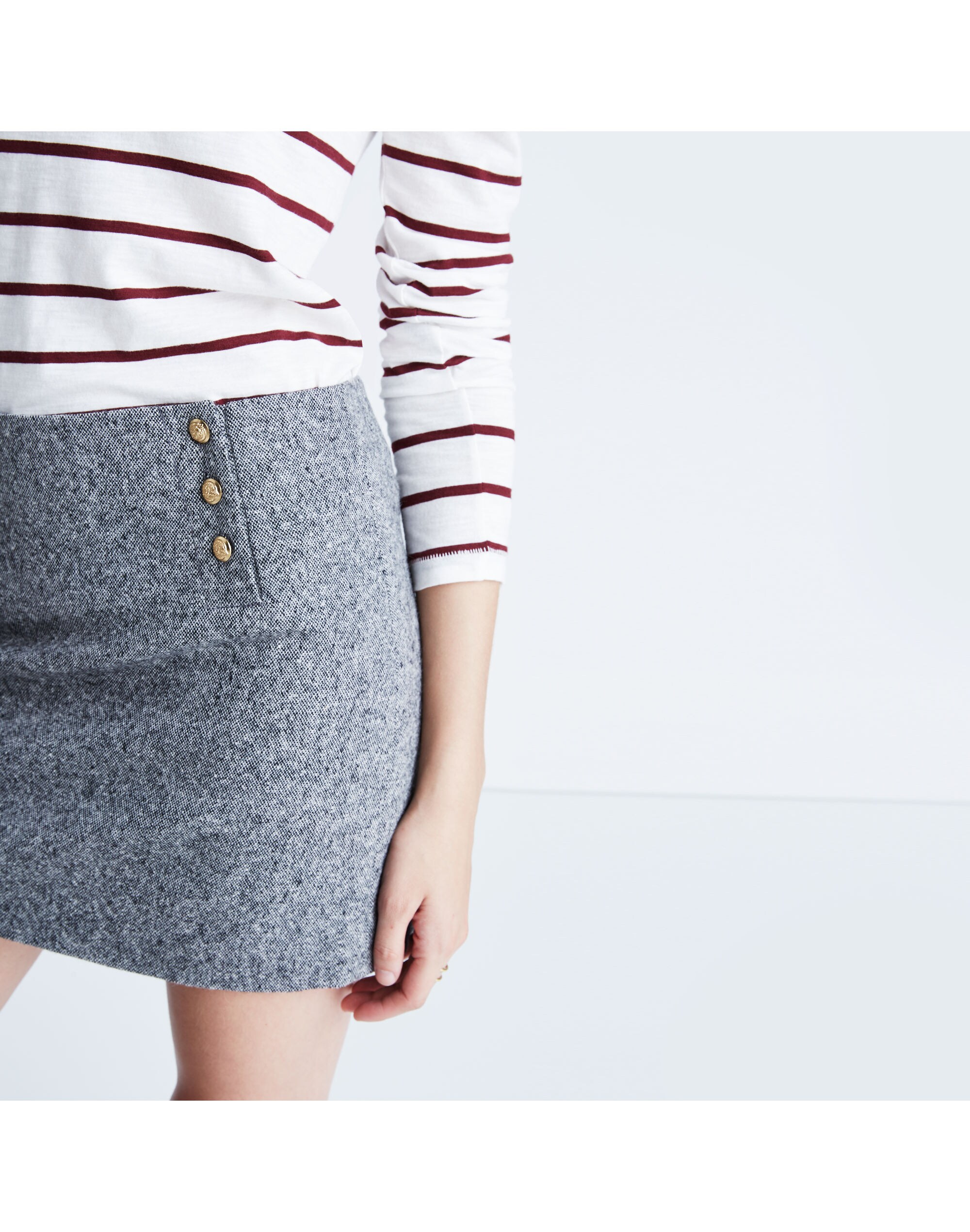 Madewell et S&eacute;zane&reg; L&eacute;onie Sailor Skirt
