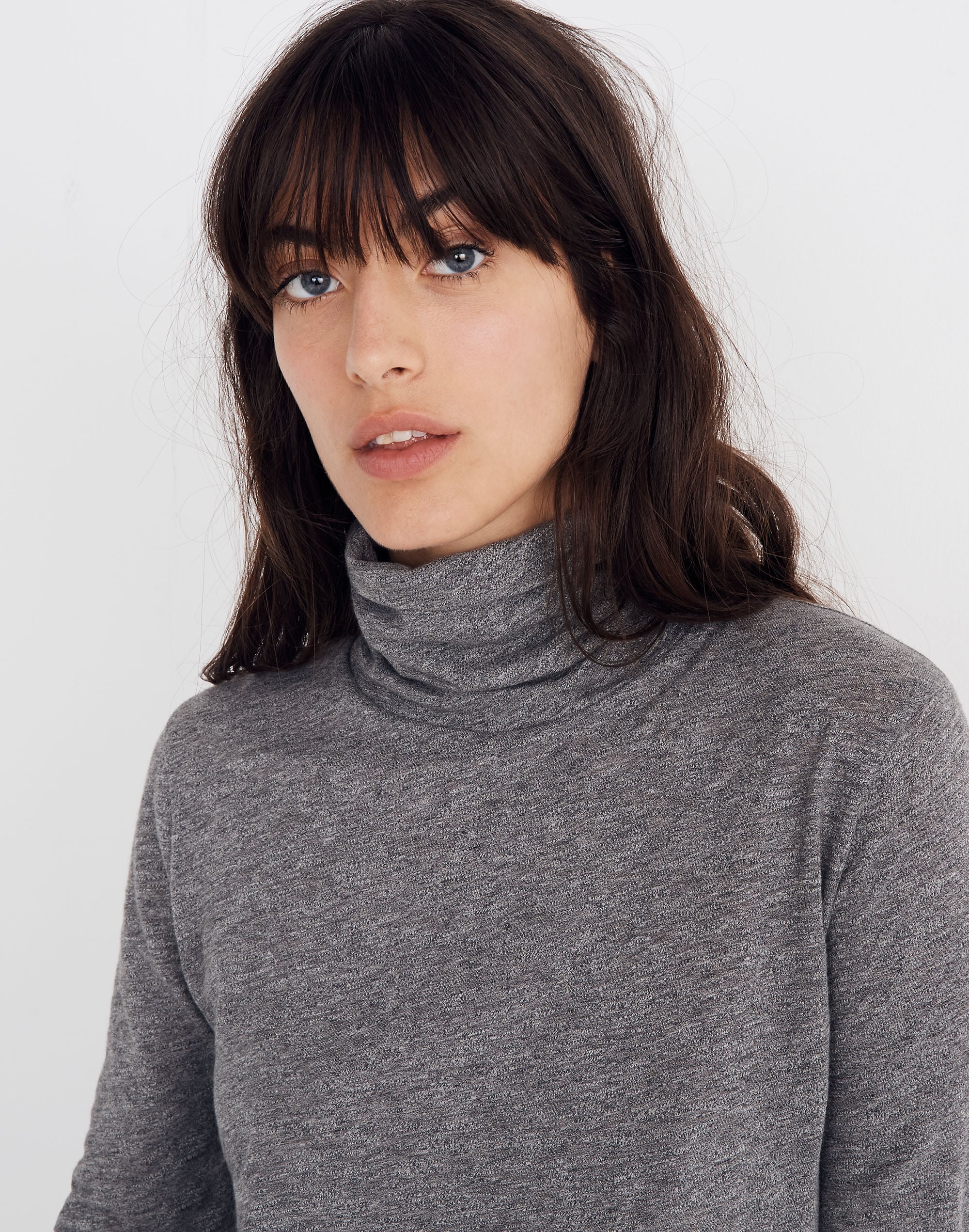 Whisper Cotton Turtleneck