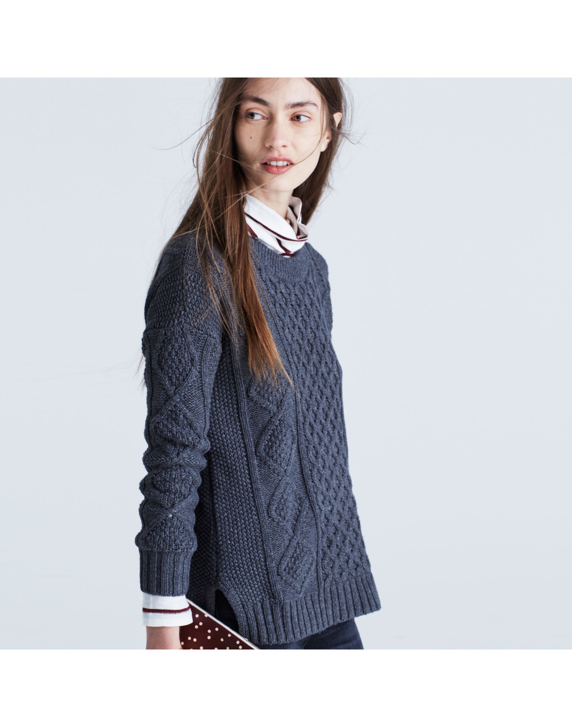 Classic Cable Pullover Sweater