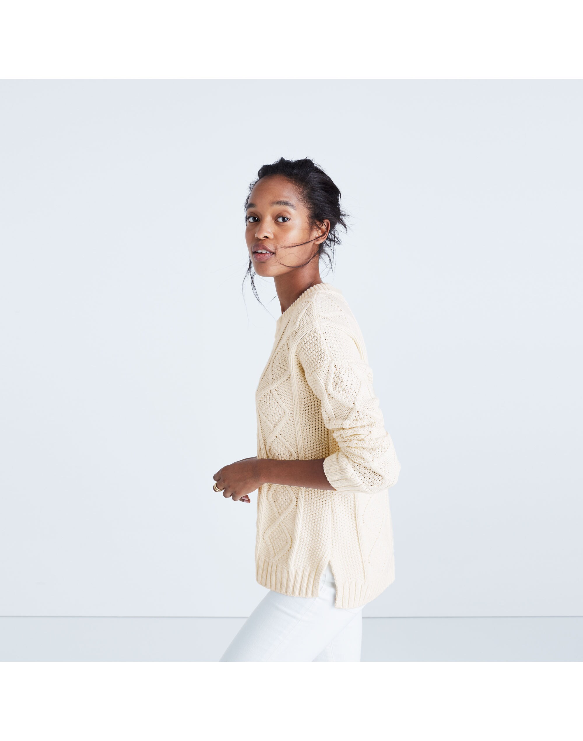 Classic Cable Pullover Sweater